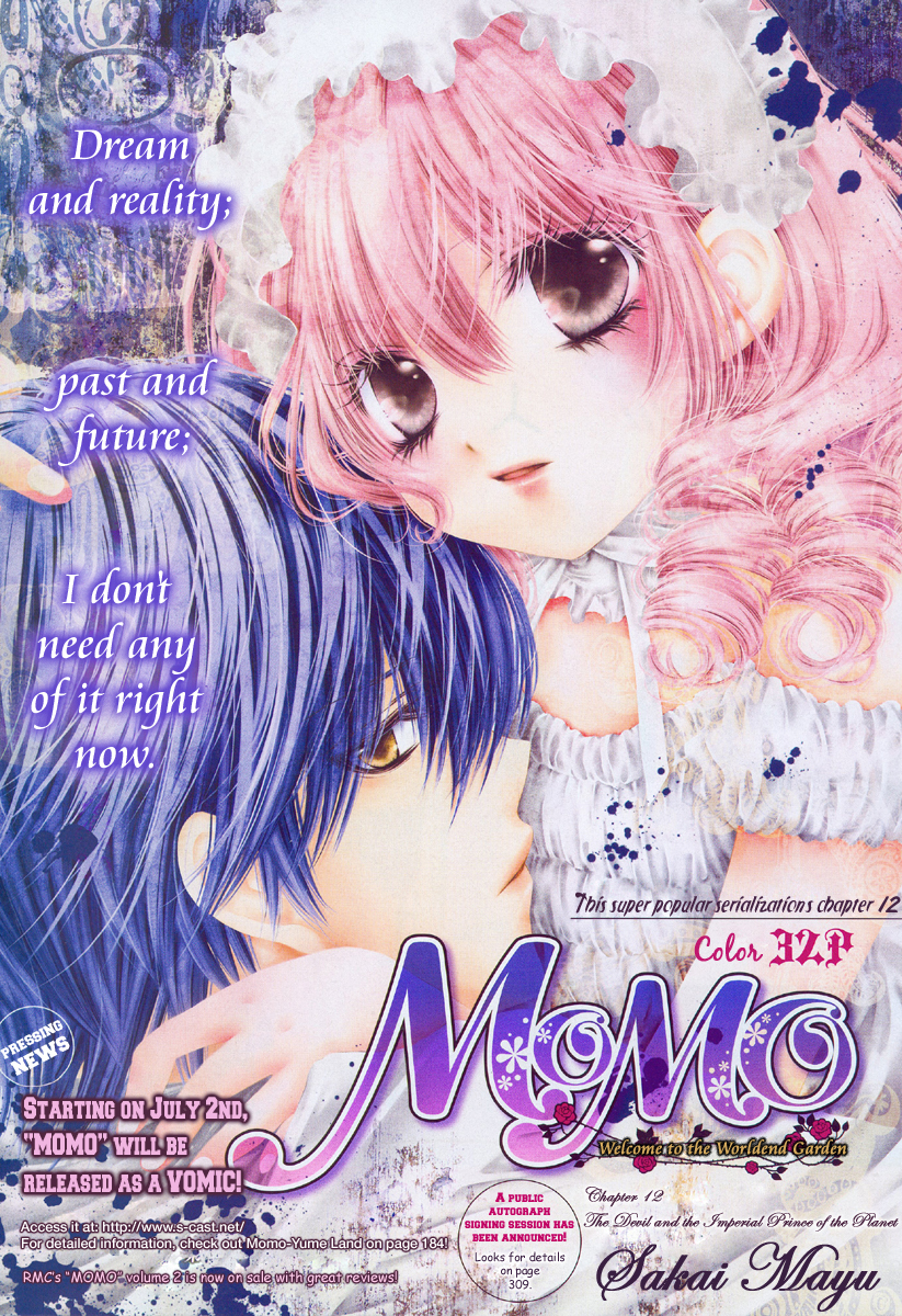 Momo Chapter 12 page 1 - Chapter 12: The Devil and the Imperial Prince of the Planet