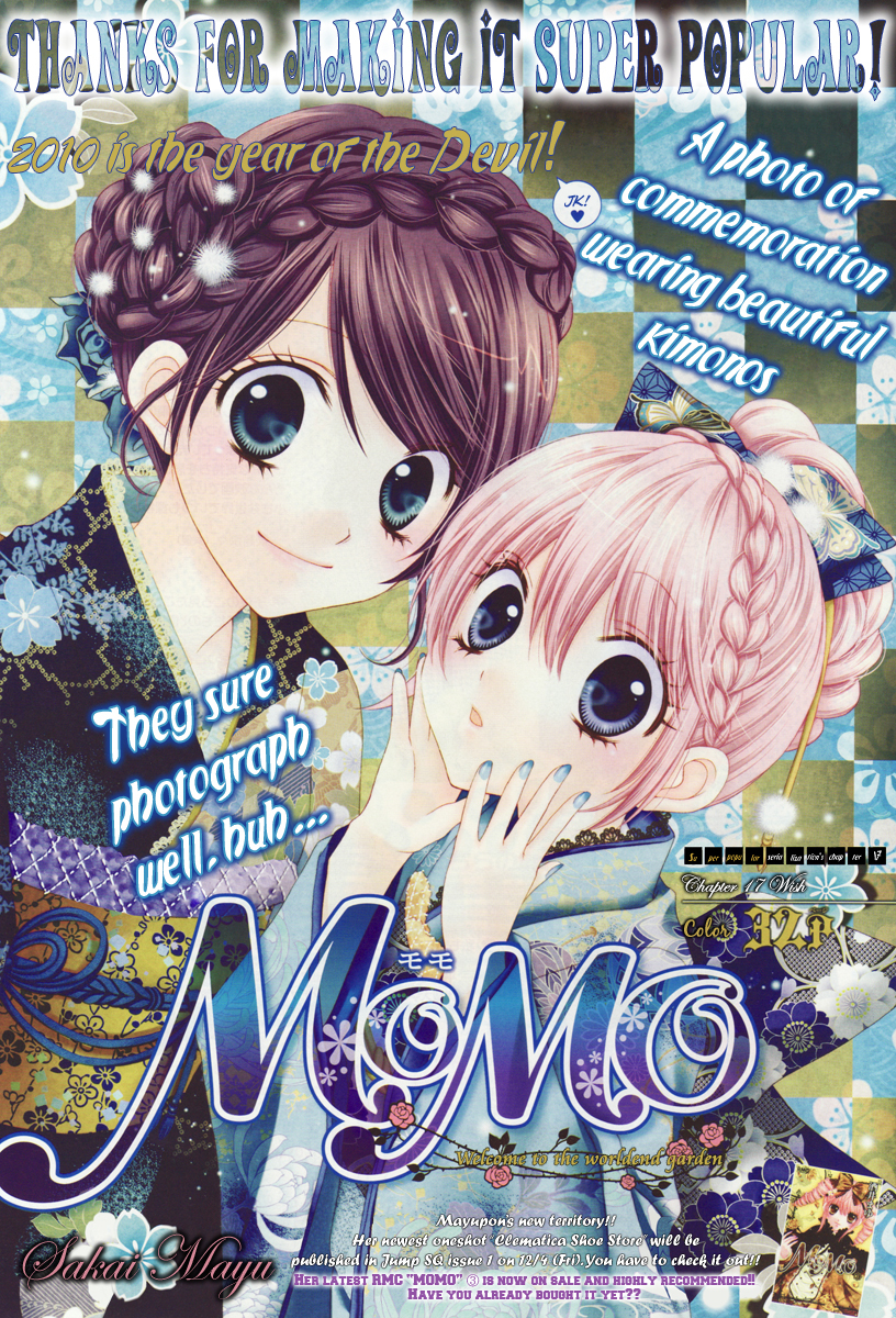 Momo Chapter 17 page 1 - Chapter 17: Wish
