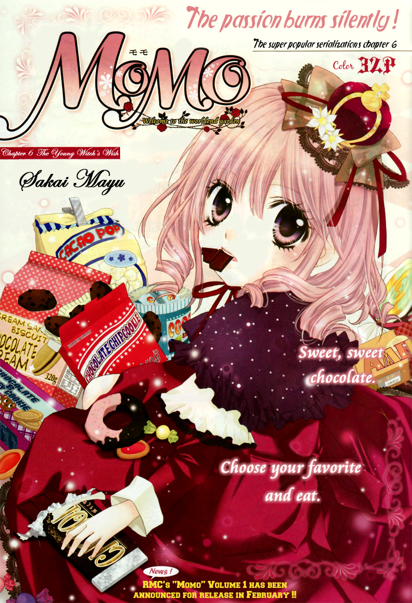 Momo Chapter 6 page 1 - Chapter 6: The Young Witch's Wish