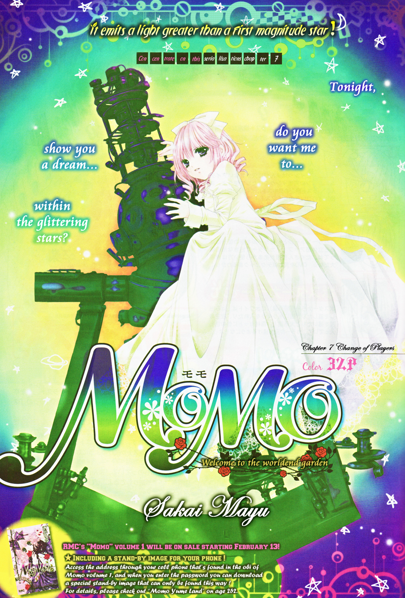 Momo Chapter 7 page 1 - Chapter 7: Change of Players