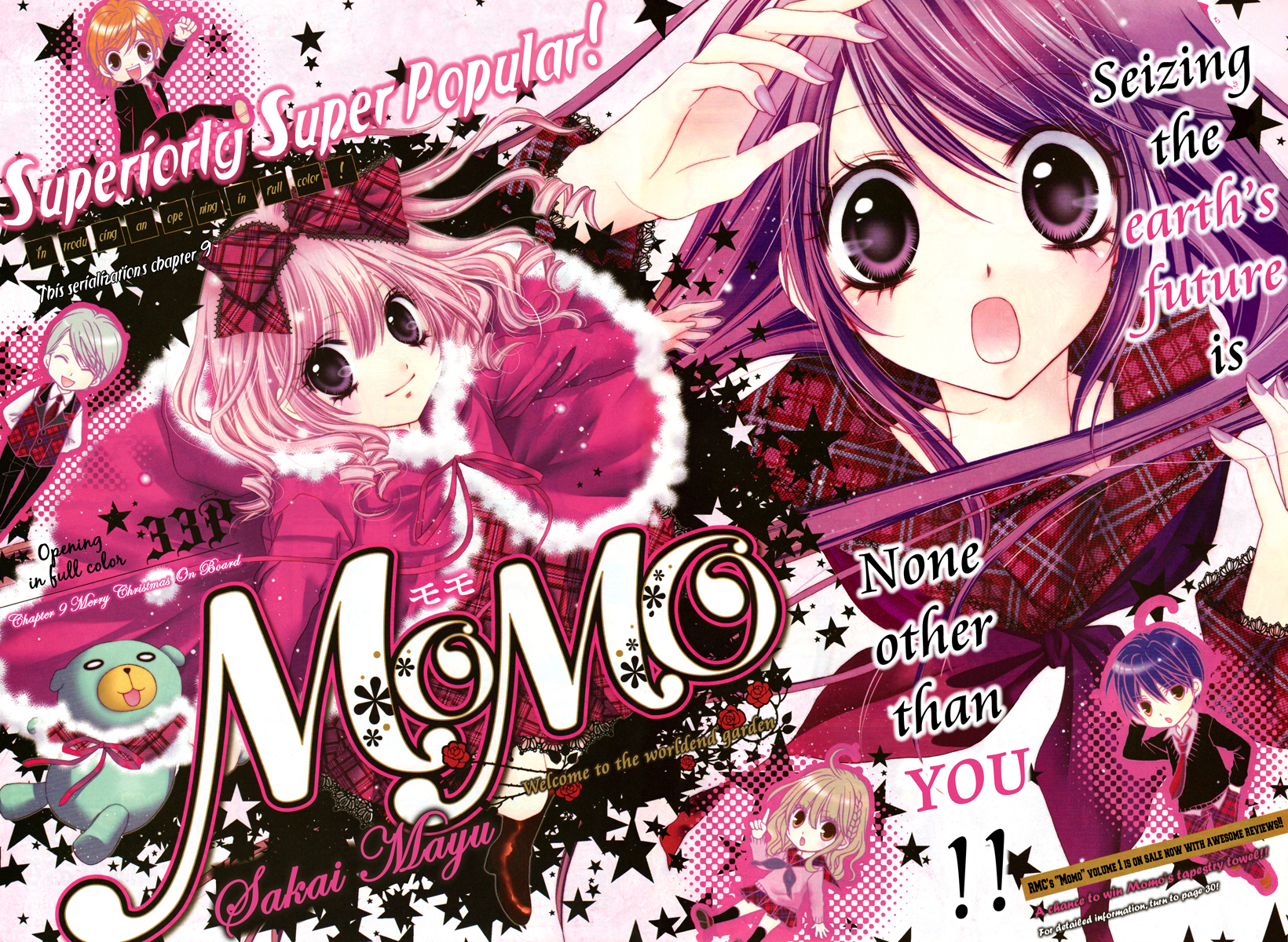 Momo Chapter 9 page 1 - Chapter 9: Merry Christmas on Board