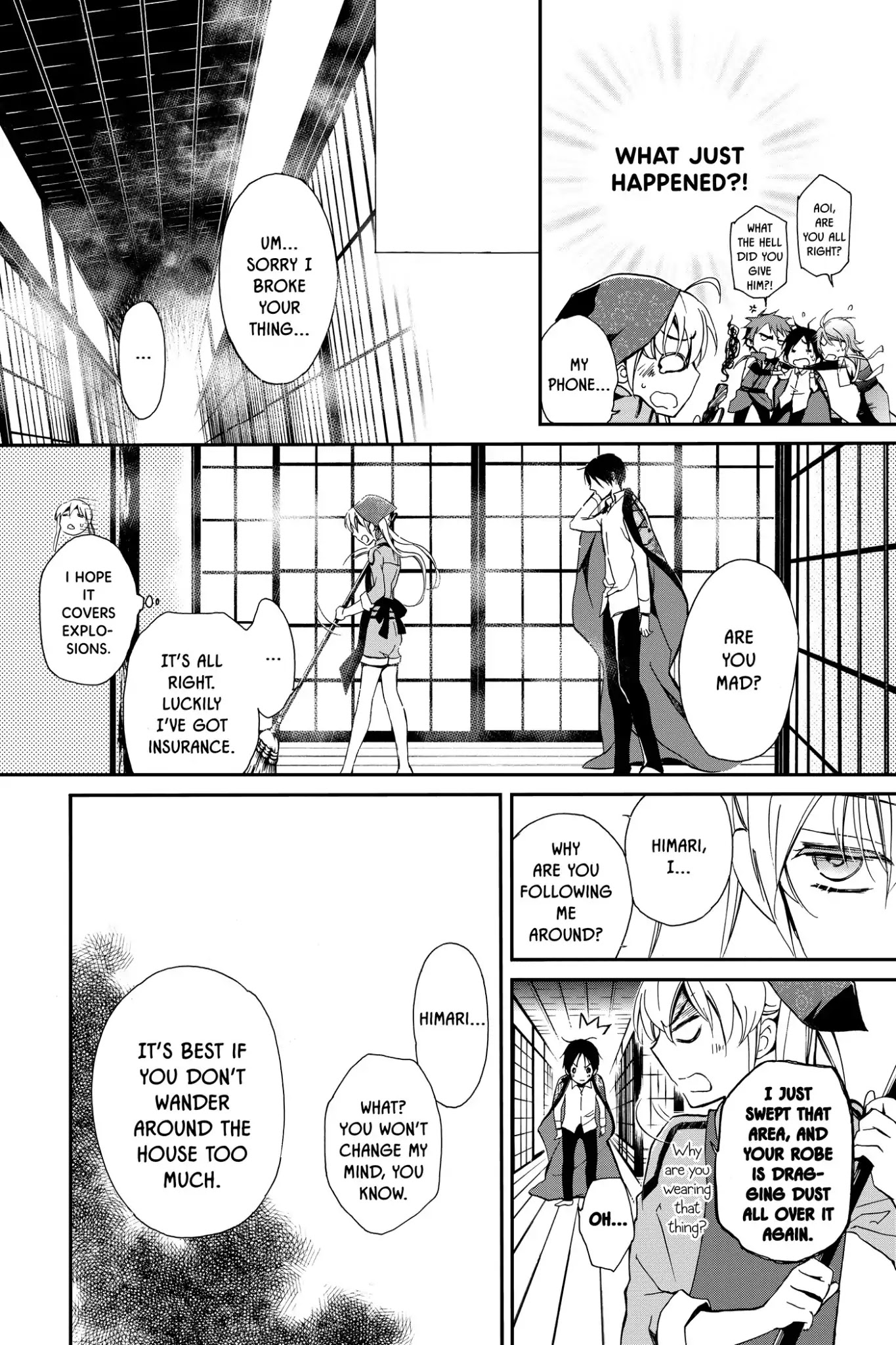 Momochi-san Chi no Ayakashi Ouji Chapter 1 page 24 - Chapter 1: The Mysterious Residents of Momochi House