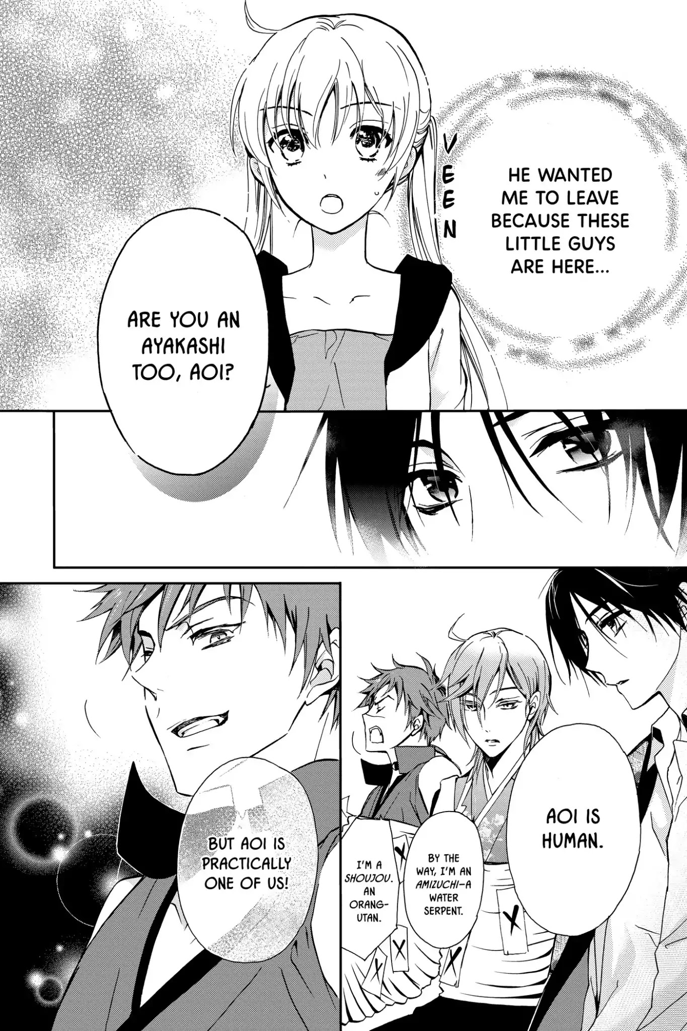 Momochi-san Chi no Ayakashi Ouji Chapter 1 page 32 - Chapter 1: The Mysterious Residents of Momochi House