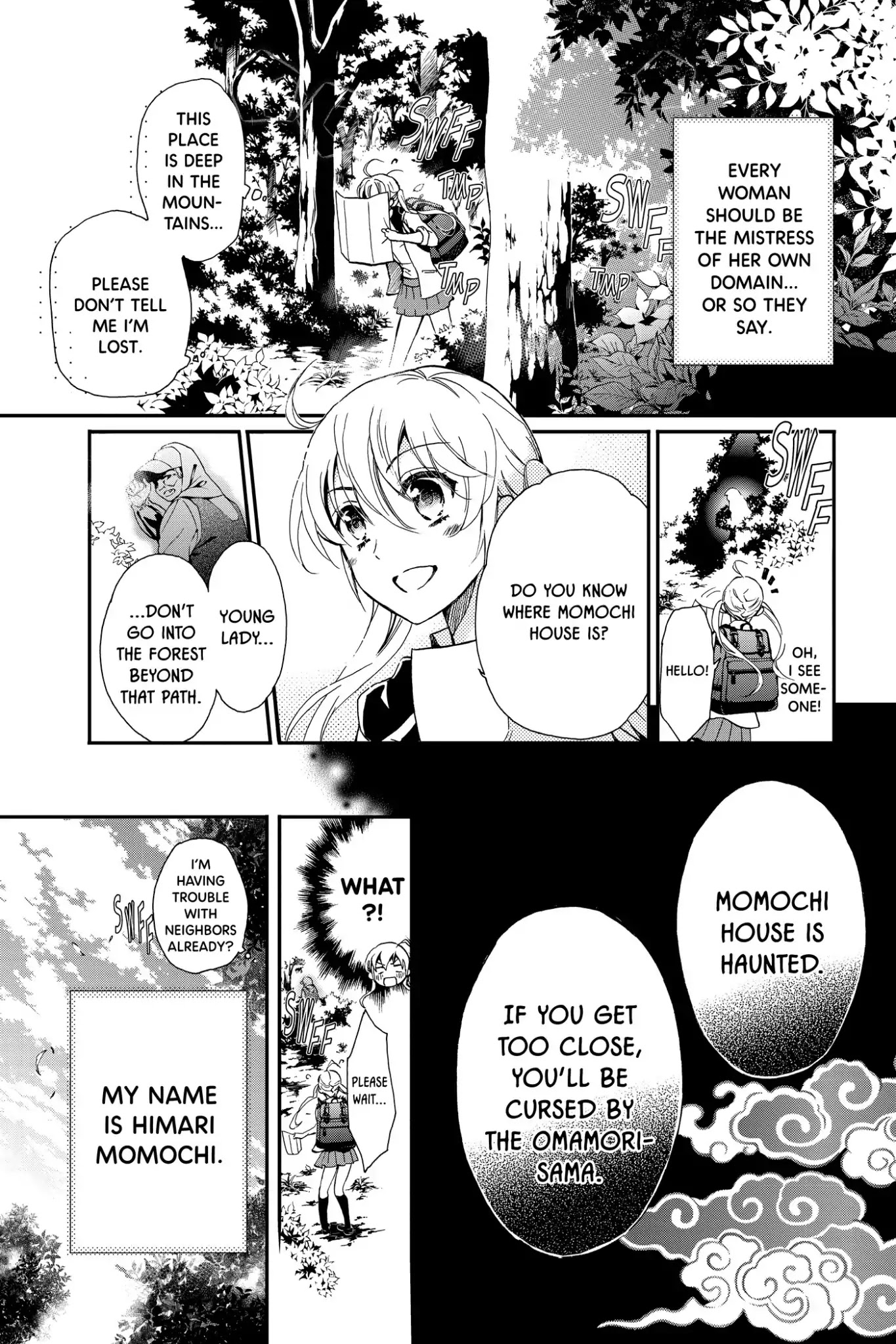 Momochi-san Chi no Ayakashi Ouji Chapter 1 page 6 - Chapter 1: The Mysterious Residents of Momochi House