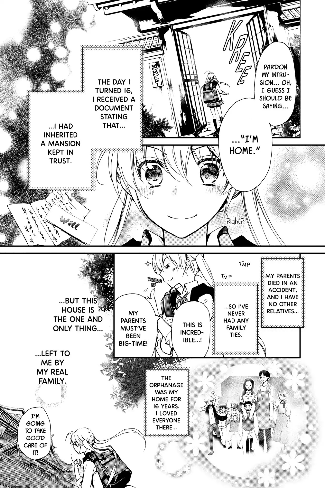 Momochi-san Chi no Ayakashi Ouji Chapter 1 page 8 - Chapter 1: The Mysterious Residents of Momochi House