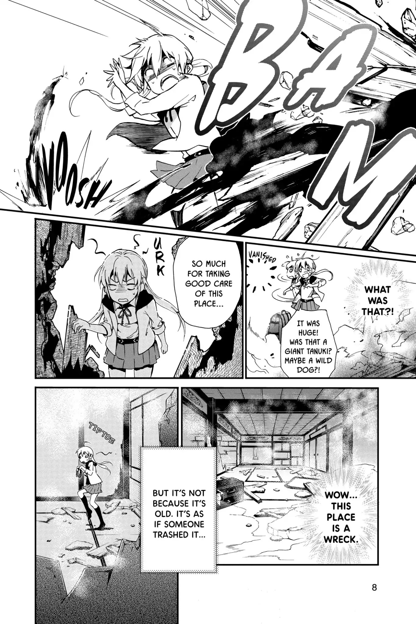 Momochi-san Chi no Ayakashi Ouji Chapter 1 page 9 - Chapter 1: The Mysterious Residents of Momochi House