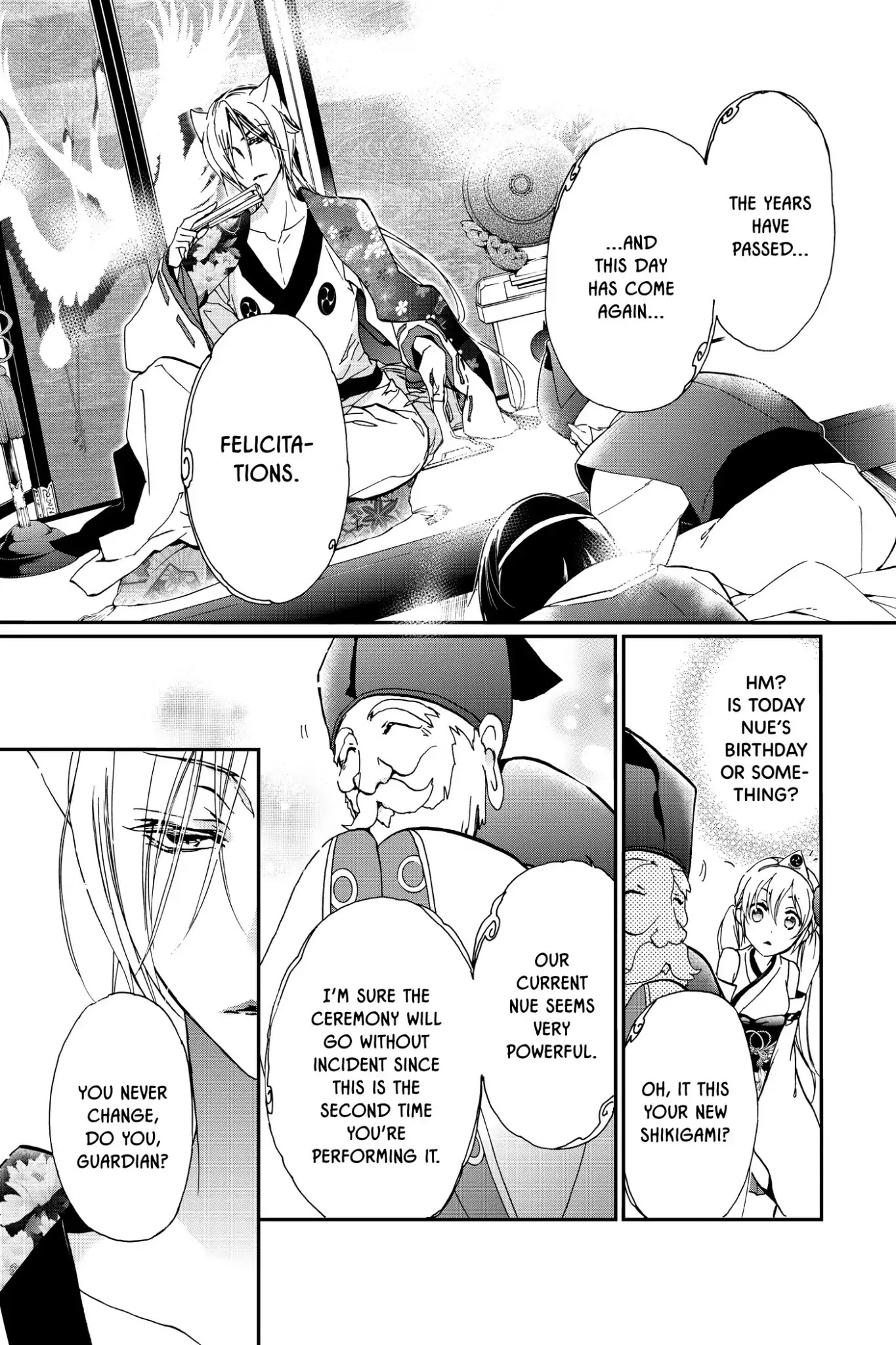 Momochi-san Chi no Ayakashi Ouji Chapter 10 page 19 - Chapter 10: Dream or Illusion?! A Banquet at Momochi House