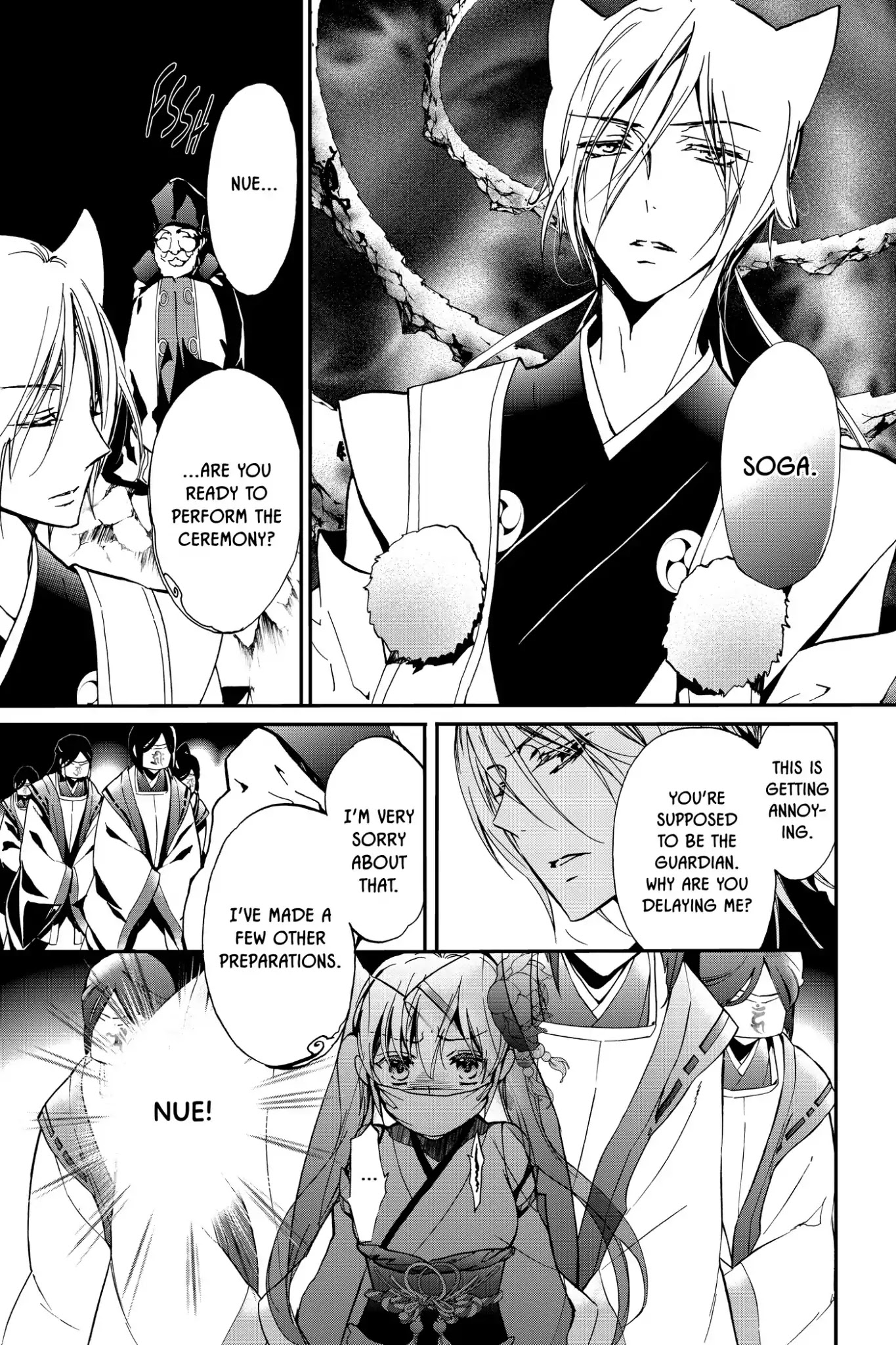 Momochi-san Chi no Ayakashi Ouji Chapter 11 page 11 - Chapter 11: The Nue of Chinui Cavern