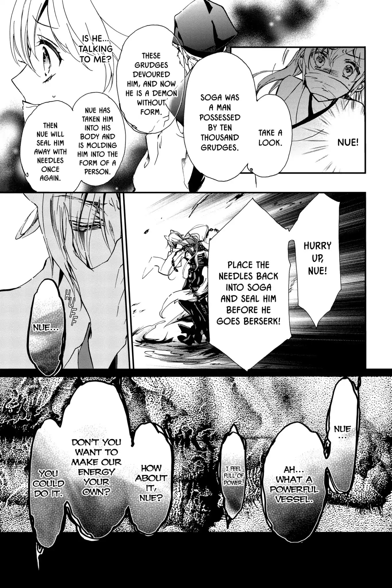 Momochi-san Chi no Ayakashi Ouji Chapter 11 page 15 - Chapter 11: The Nue of Chinui Cavern