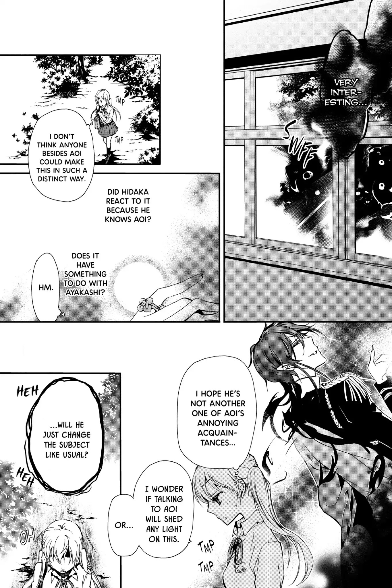 Momochi-san Chi no Ayakashi Ouji Chapter 12 page 14 - Chapter 12: Four-Leaf Clover and a Pinkie Promise