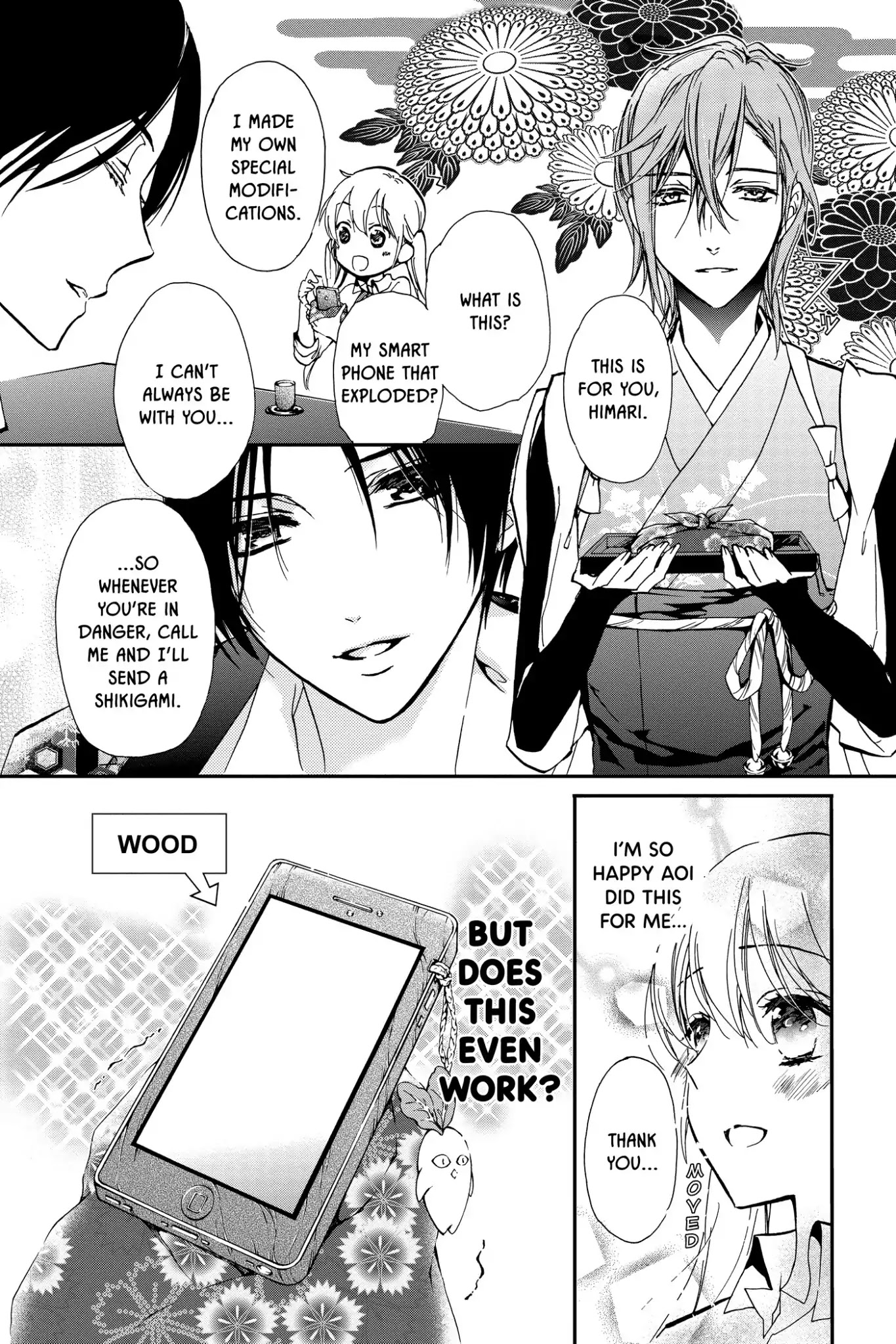 Momochi-san Chi no Ayakashi Ouji Chapter 12 page 20 - Chapter 12: Four-Leaf Clover and a Pinkie Promise