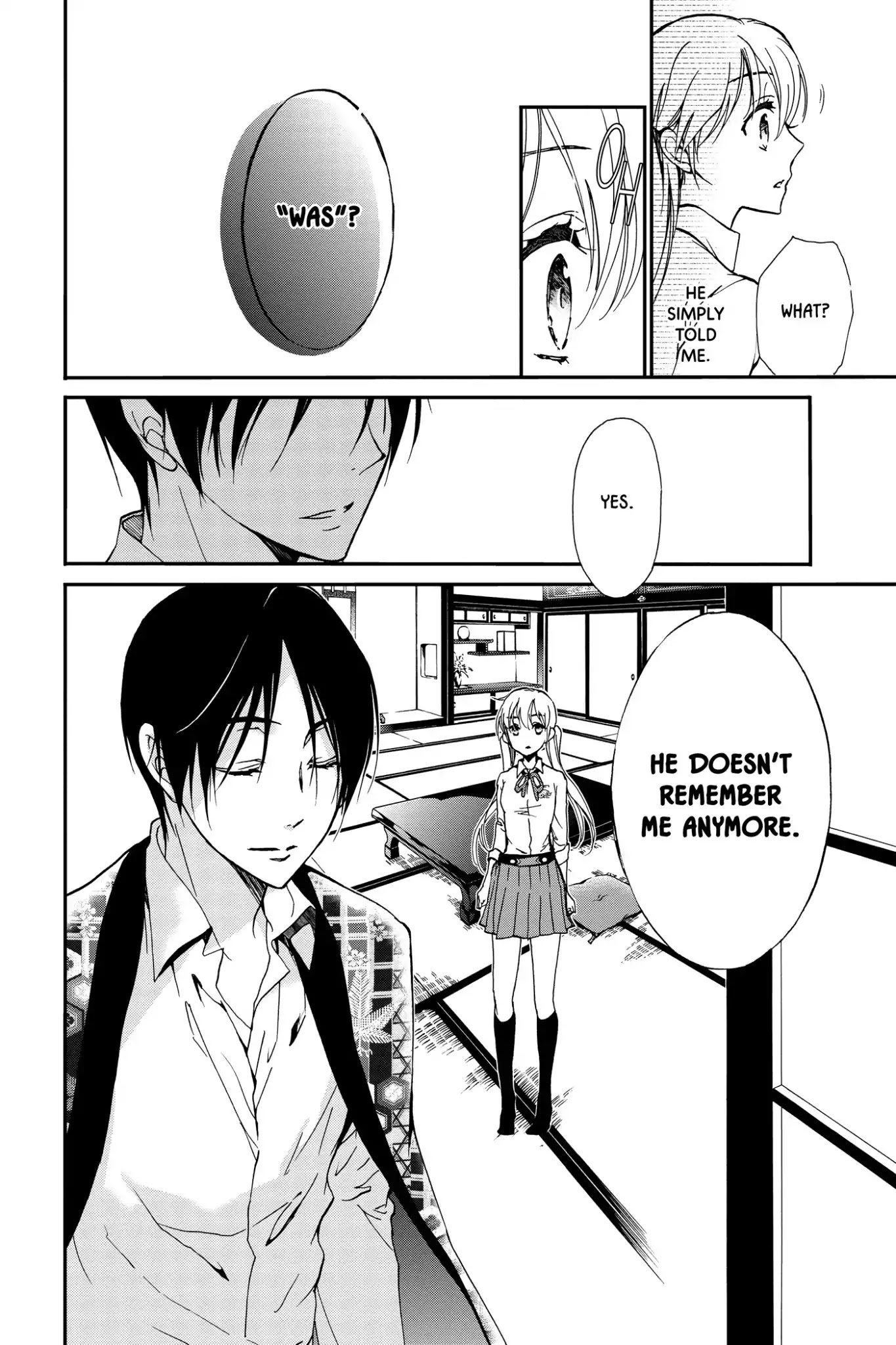Momochi-san Chi no Ayakashi Ouji Chapter 12 page 25 - Chapter 12: Four-Leaf Clover and a Pinkie Promise