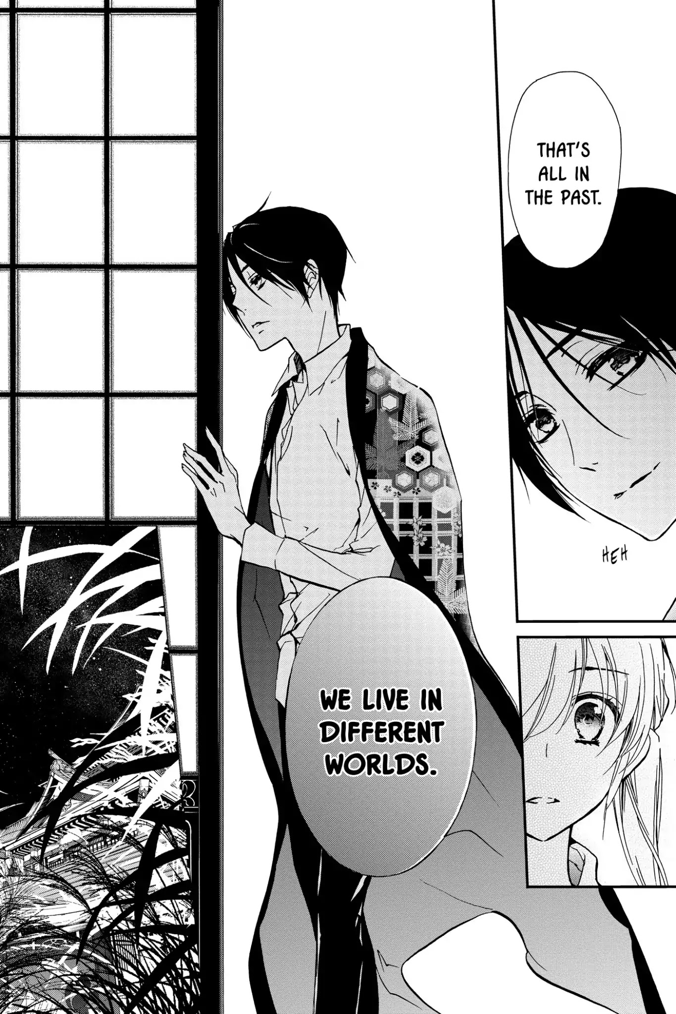 Momochi-san Chi no Ayakashi Ouji Chapter 12 page 27 - Chapter 12: Four-Leaf Clover and a Pinkie Promise