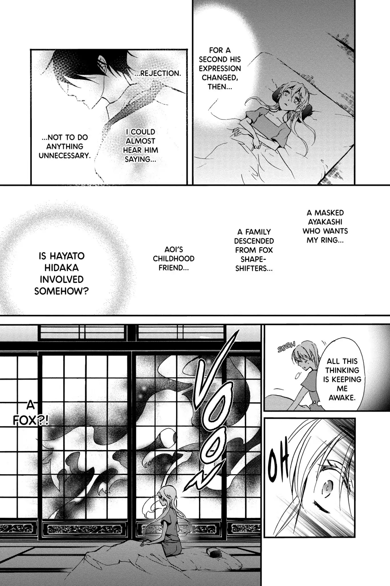 Momochi-san Chi no Ayakashi Ouji Chapter 12 page 28 - Chapter 12: Four-Leaf Clover and a Pinkie Promise