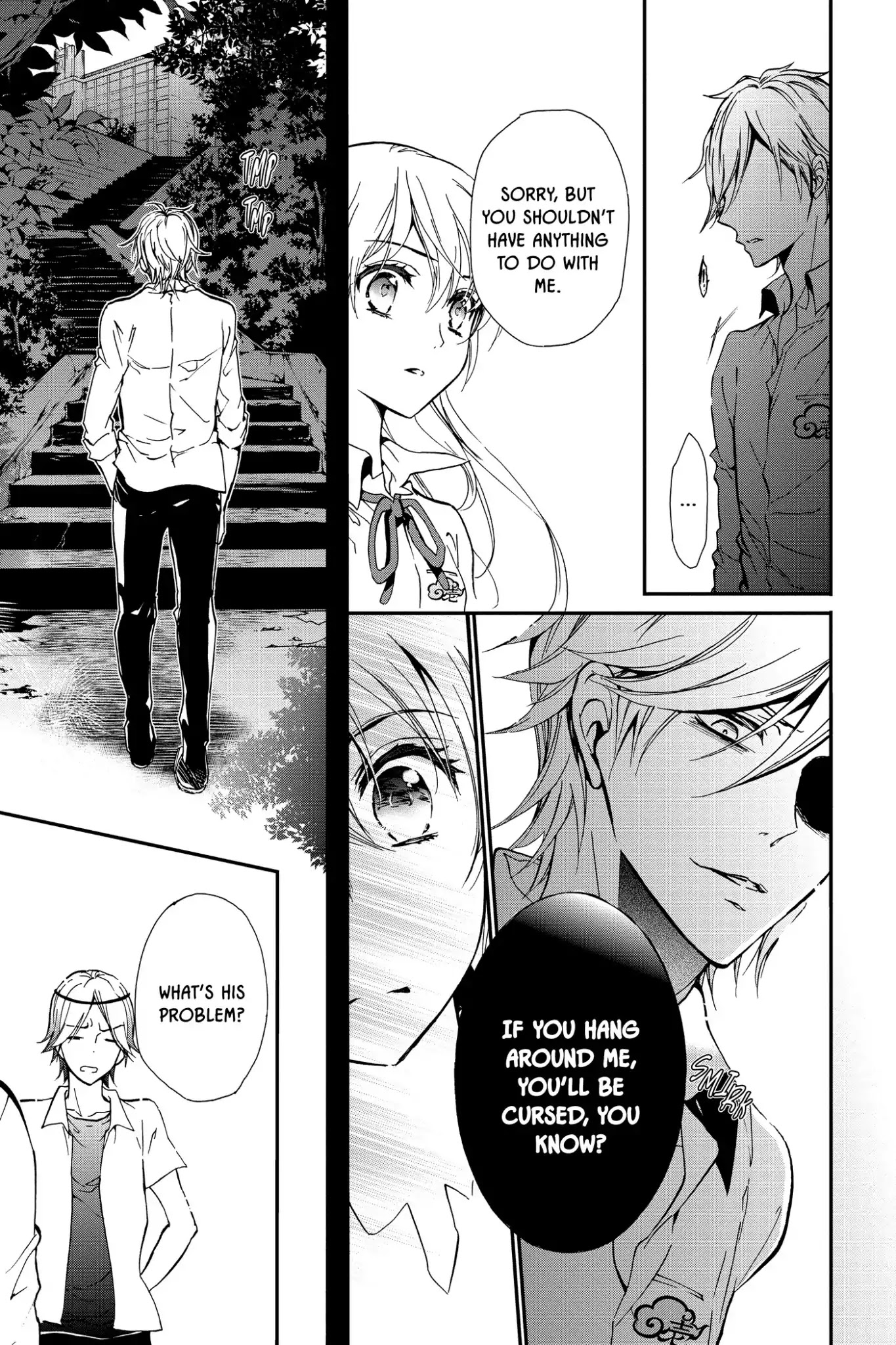 Momochi-san Chi no Ayakashi Ouji Chapter 12 page 36 - Chapter 12: Four-Leaf Clover and a Pinkie Promise