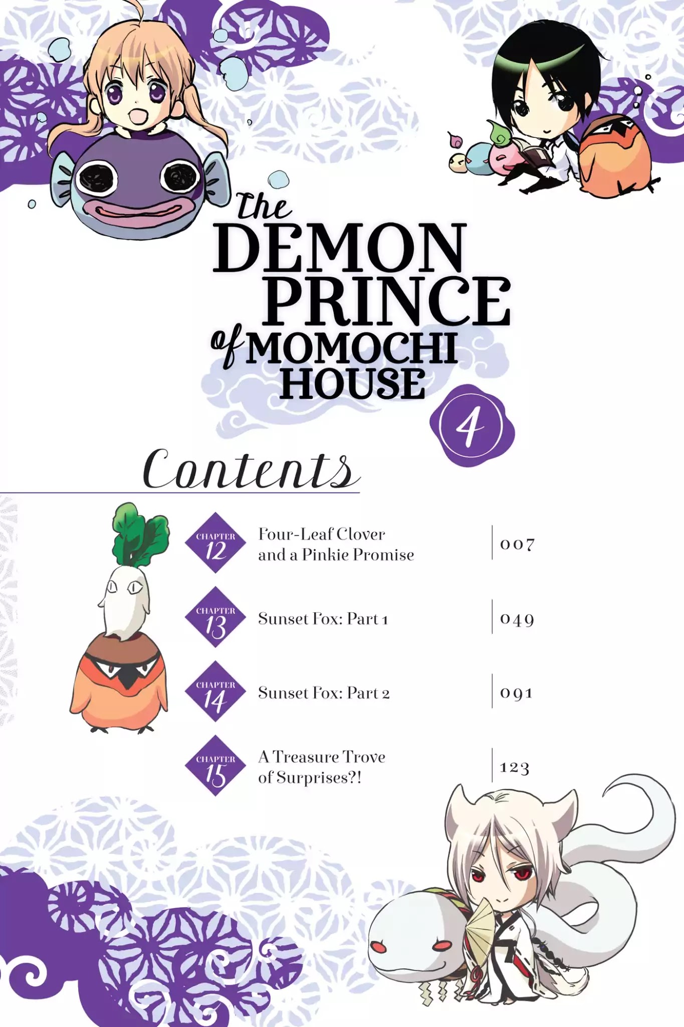 Momochi-san Chi no Ayakashi Ouji Chapter 12 page 5 - Chapter 12: Four-Leaf Clover and a Pinkie Promise