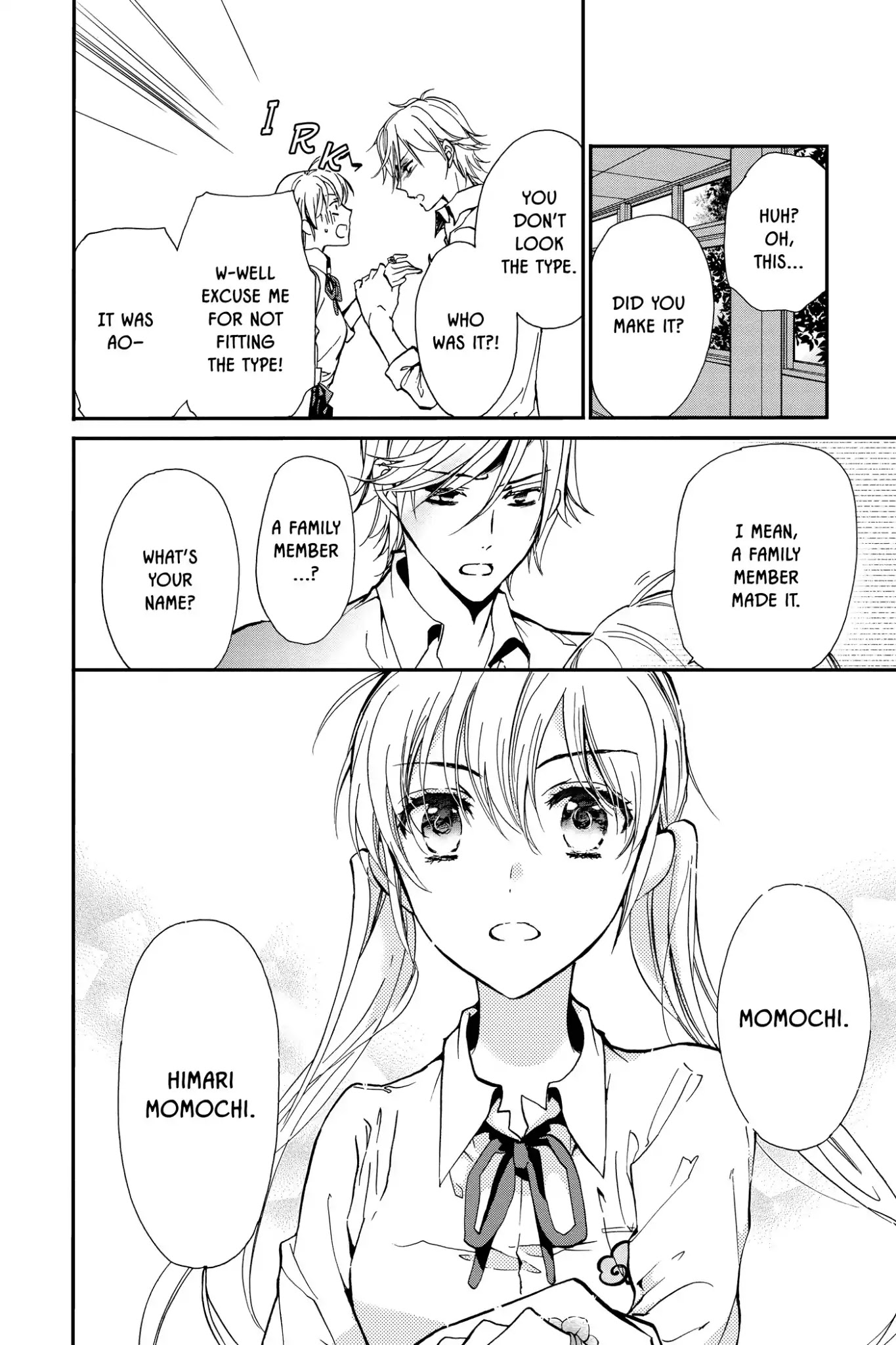 Momochi-san Chi no Ayakashi Ouji Chapter 12 page 9 - Chapter 12: Four-Leaf Clover and a Pinkie Promise