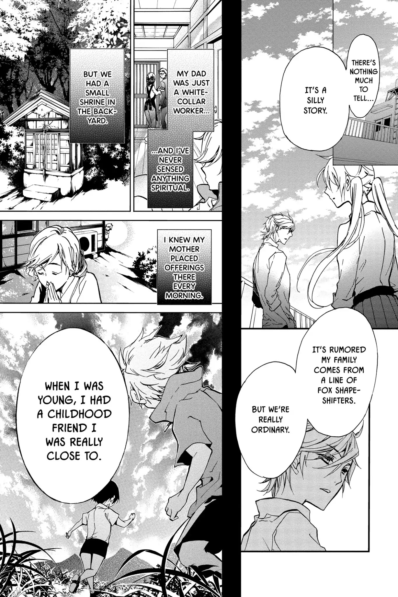 Momochi-san Chi no Ayakashi Ouji Chapter 13 page 11 - Chapter 13: Sunset Fox: Part 1