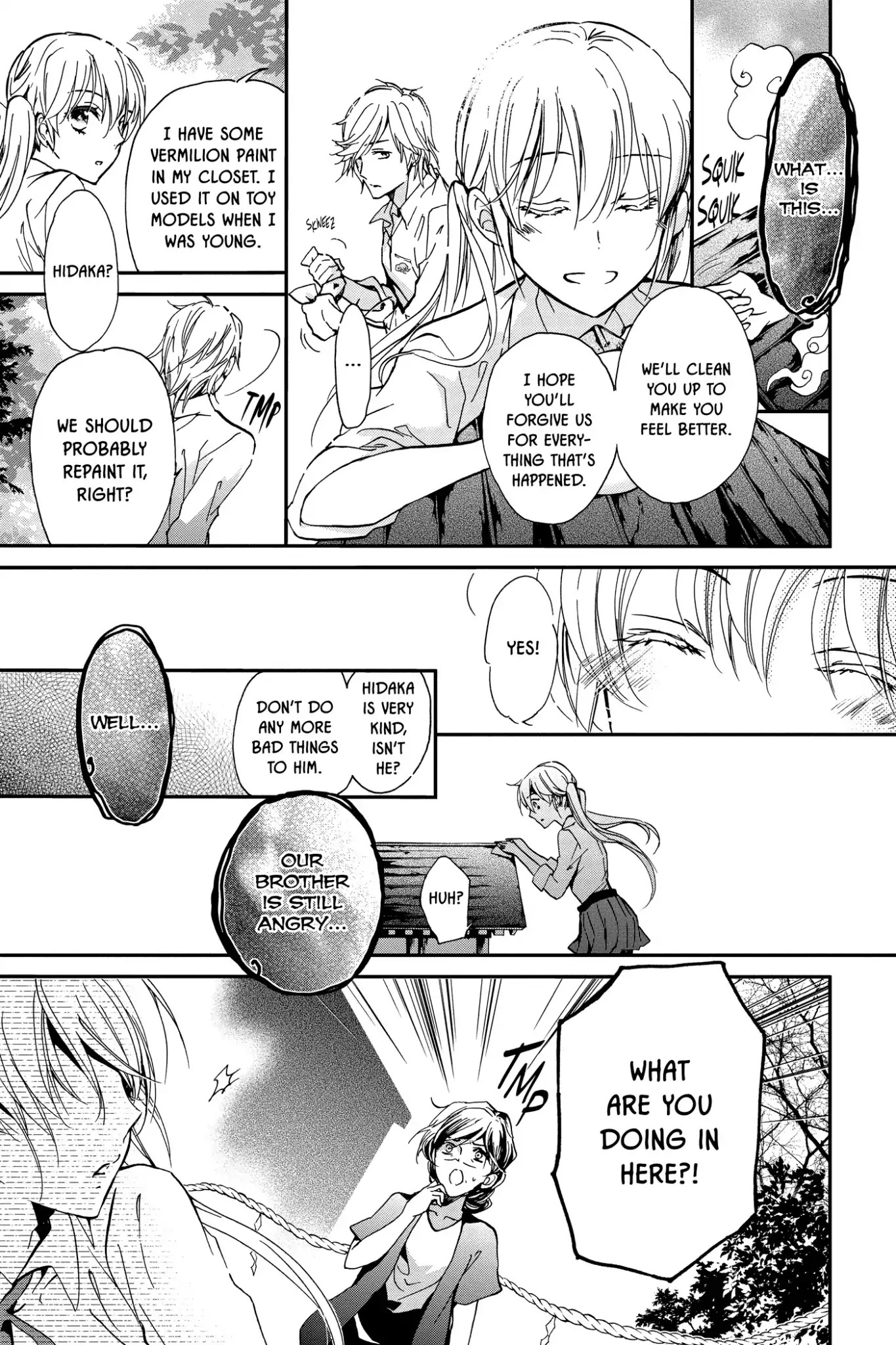 Momochi-san Chi no Ayakashi Ouji Chapter 13 page 27 - Chapter 13: Sunset Fox: Part 1