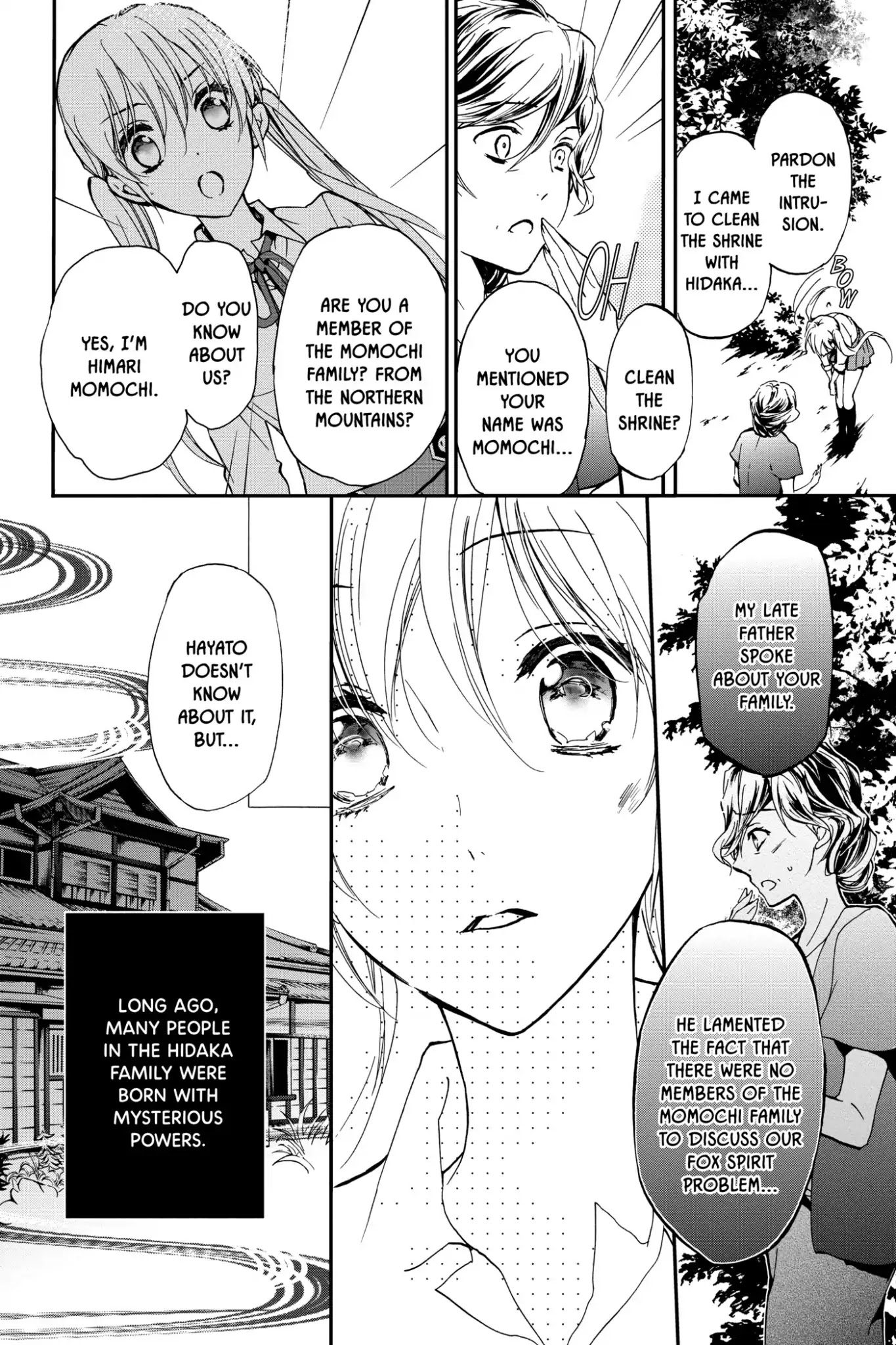 Momochi-san Chi no Ayakashi Ouji Chapter 13 page 28 - Chapter 13: Sunset Fox: Part 1