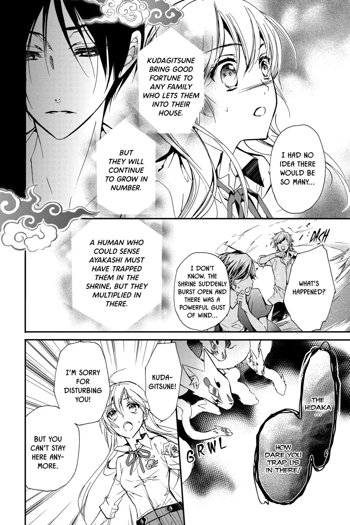 Momochi-san Chi no Ayakashi Ouji Chapter 13 page 34 - Chapter 13: Sunset Fox: Part 1