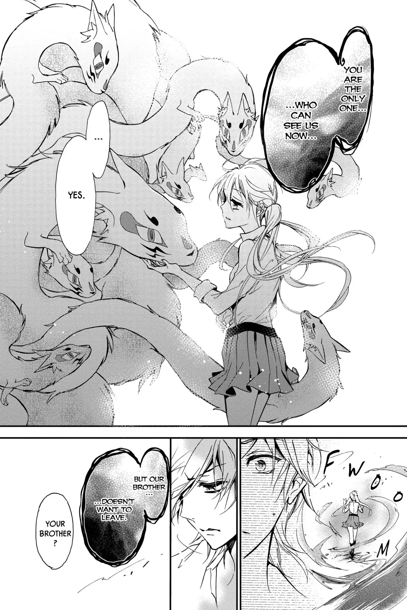 Momochi-san Chi no Ayakashi Ouji Chapter 13 page 36 - Chapter 13: Sunset Fox: Part 1