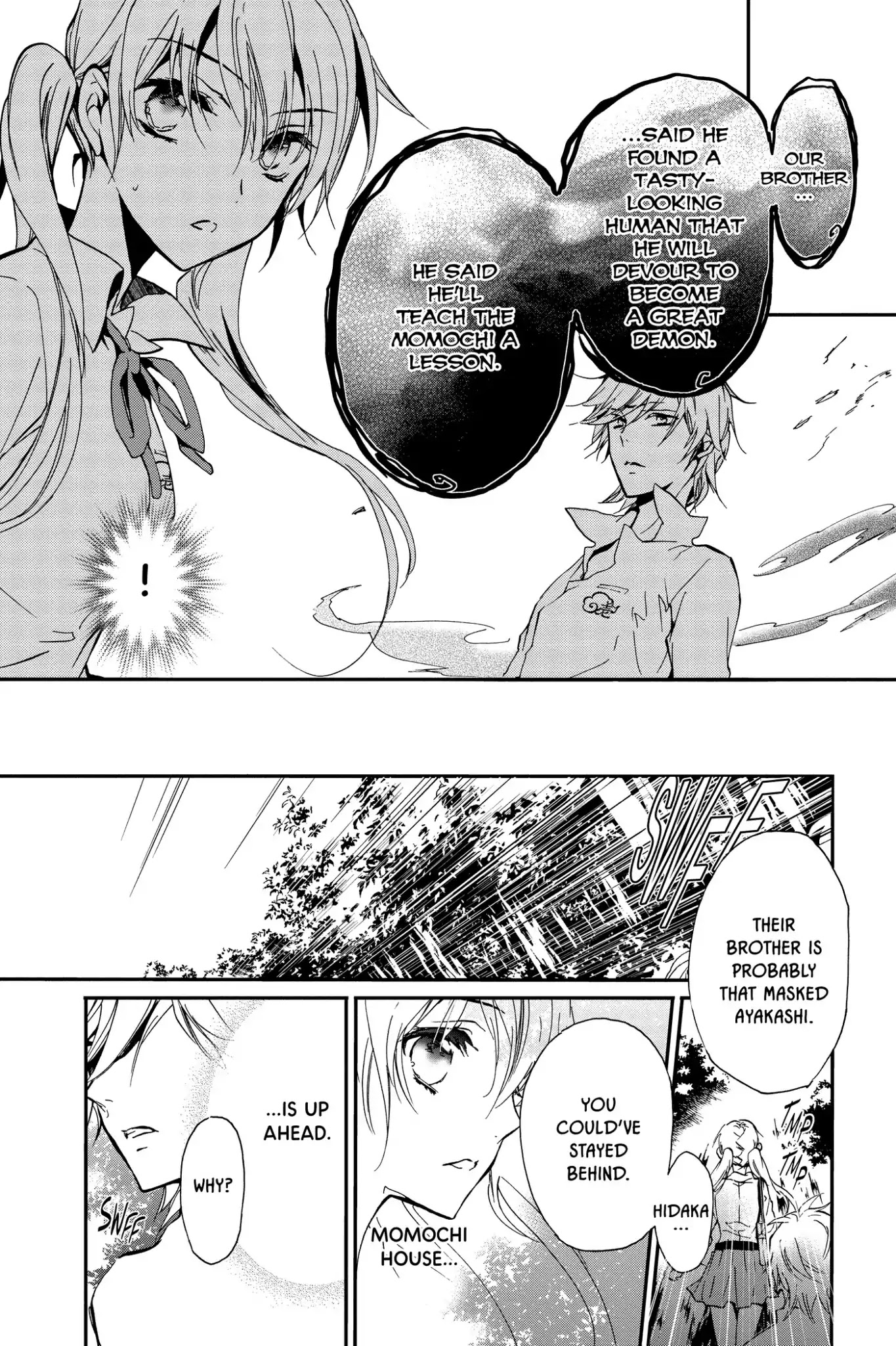 Momochi-san Chi no Ayakashi Ouji Chapter 13 page 37 - Chapter 13: Sunset Fox: Part 1