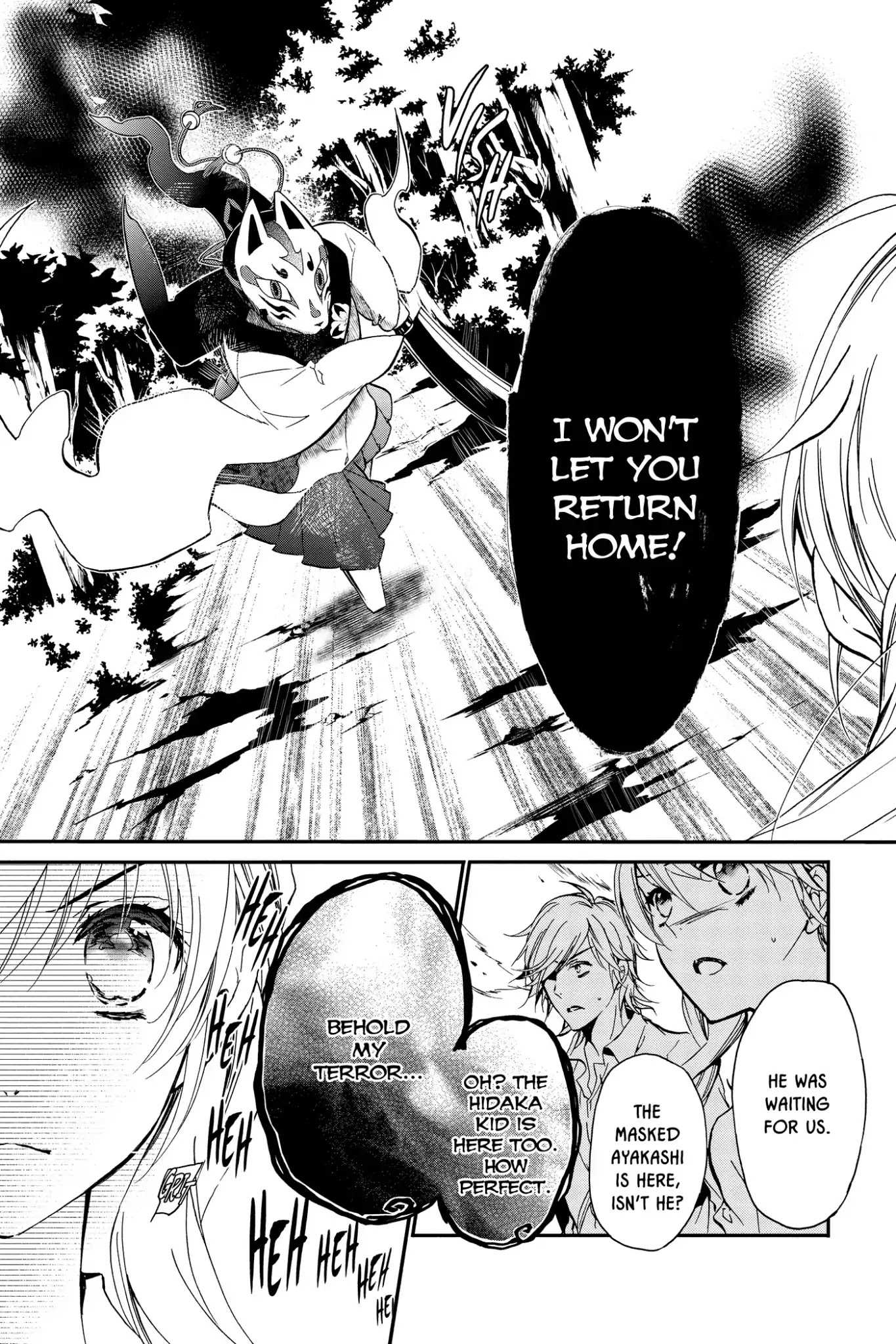 Momochi-san Chi no Ayakashi Ouji Chapter 13 page 39 - Chapter 13: Sunset Fox: Part 1