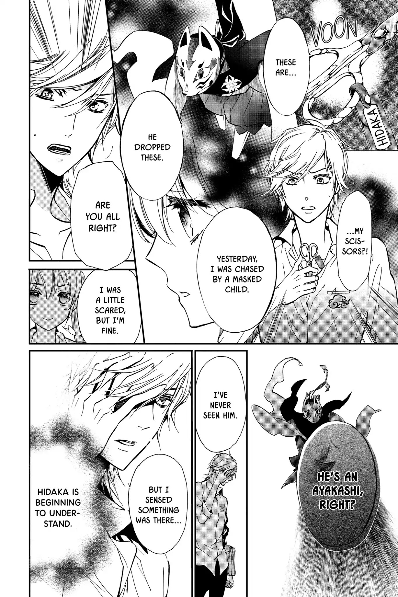 Momochi-san Chi no Ayakashi Ouji Chapter 13 page 8 - Chapter 13: Sunset Fox: Part 1