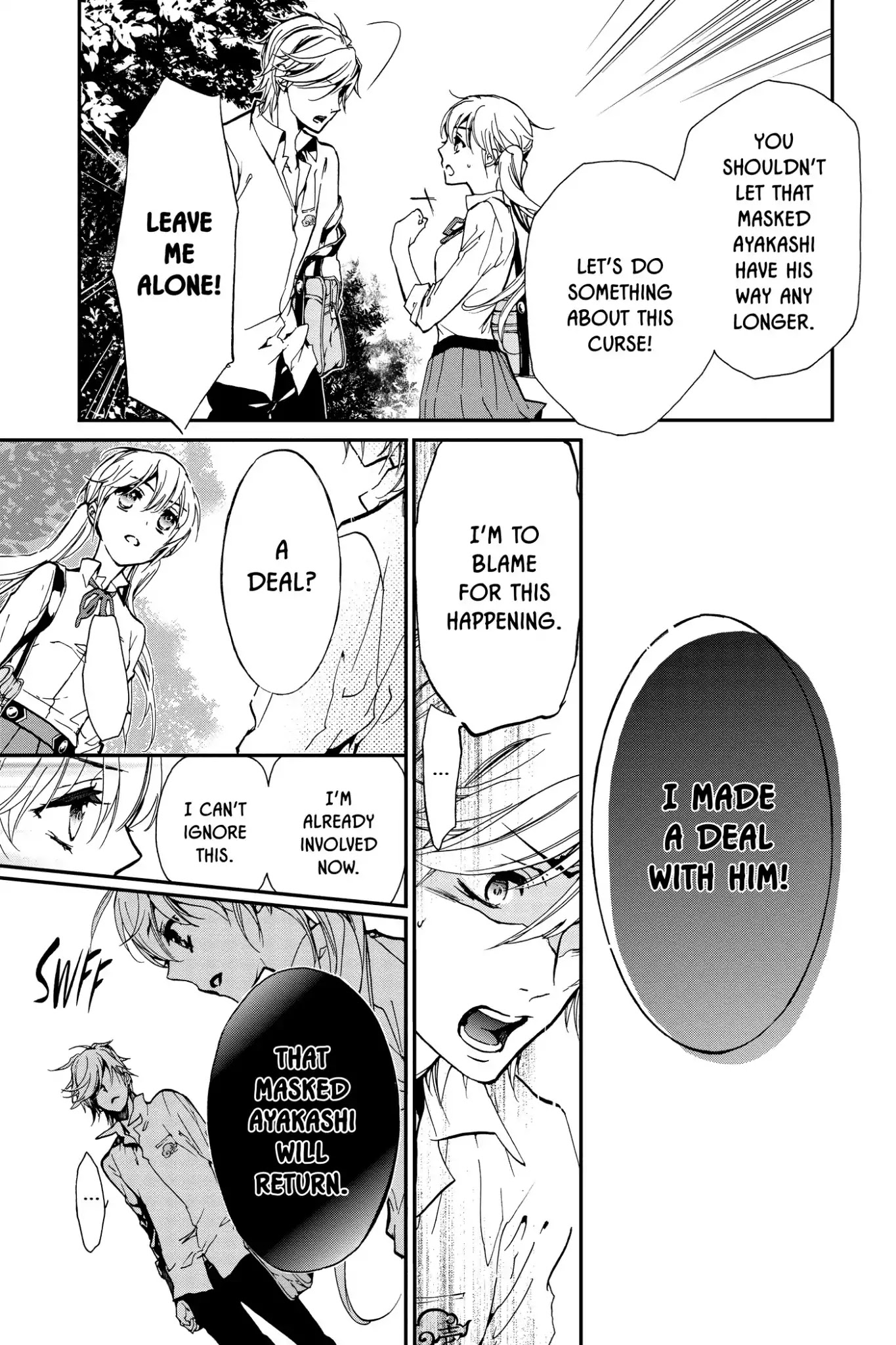 Momochi-san Chi no Ayakashi Ouji Chapter 13 page 9 - Chapter 13: Sunset Fox: Part 1
