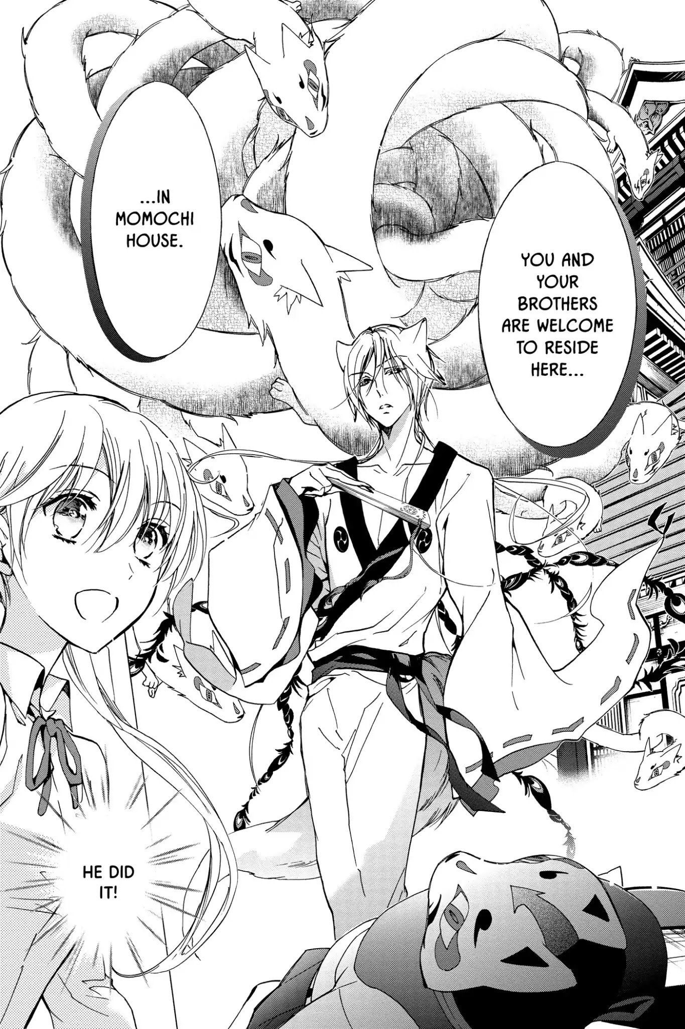 Momochi-san Chi no Ayakashi Ouji Chapter 14 page 12 - Chapter 14: Sunset Fox: Part 2