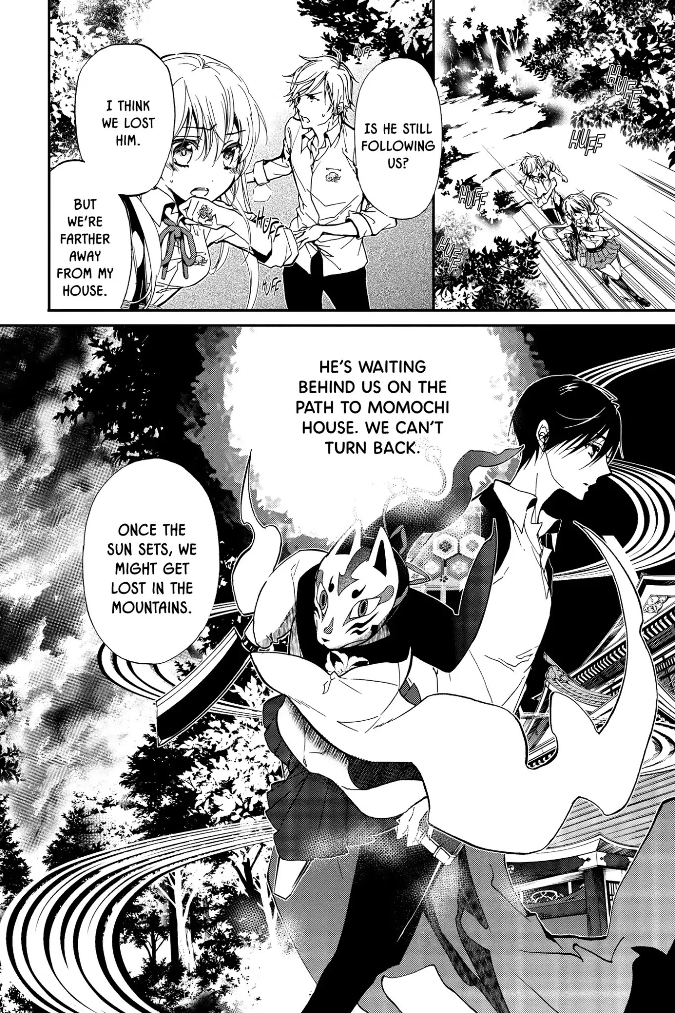 Momochi-san Chi no Ayakashi Ouji Chapter 14 page 2 - Chapter 14: Sunset Fox: Part 2