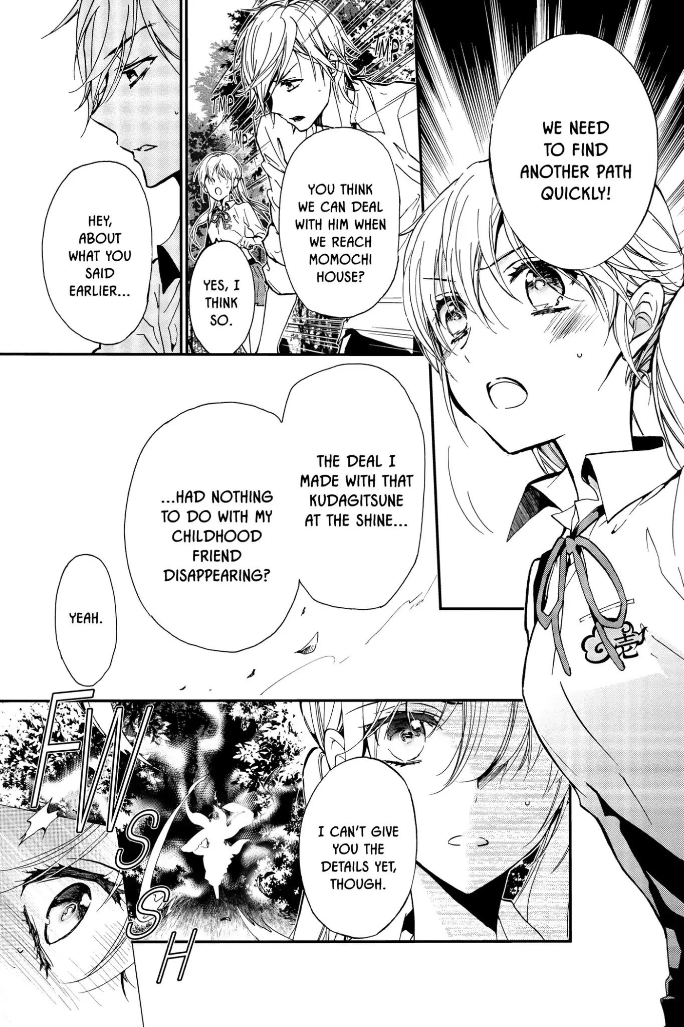 Momochi-san Chi no Ayakashi Ouji Chapter 14 page 3 - Chapter 14: Sunset Fox: Part 2