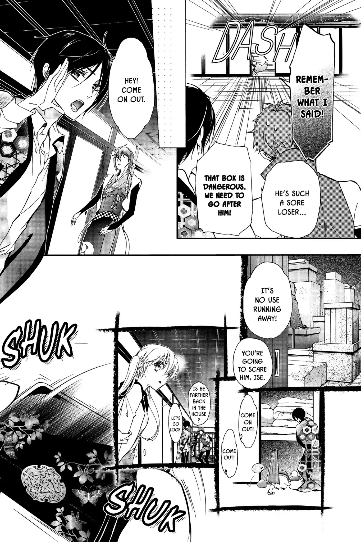 Momochi-san Chi no Ayakashi Ouji Chapter 15 page 10 - Chapter 15: A Treasure Trove of Surprises?!