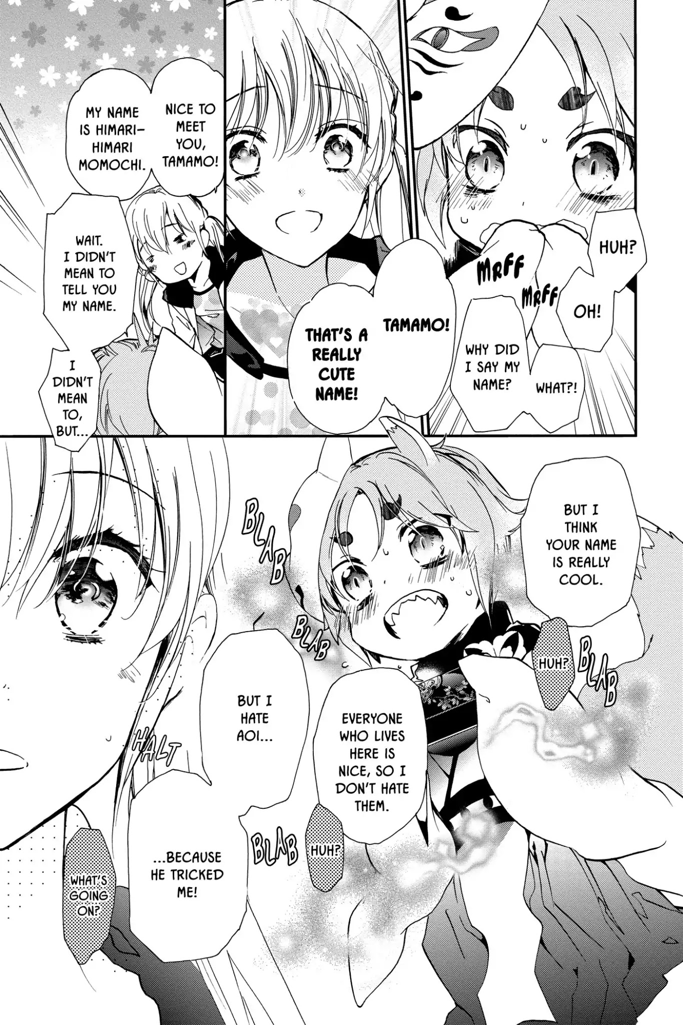 Momochi-san Chi no Ayakashi Ouji Chapter 15 page 13 - Chapter 15: A Treasure Trove of Surprises?!