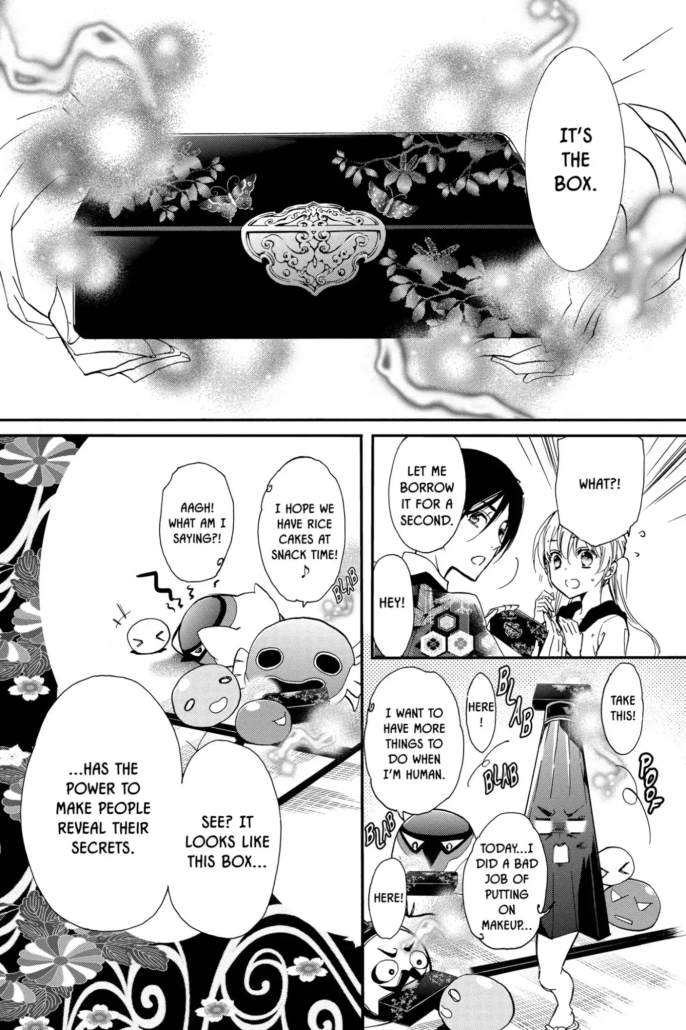 Momochi-san Chi no Ayakashi Ouji Chapter 15 page 19 - Chapter 15: A Treasure Trove of Surprises?!