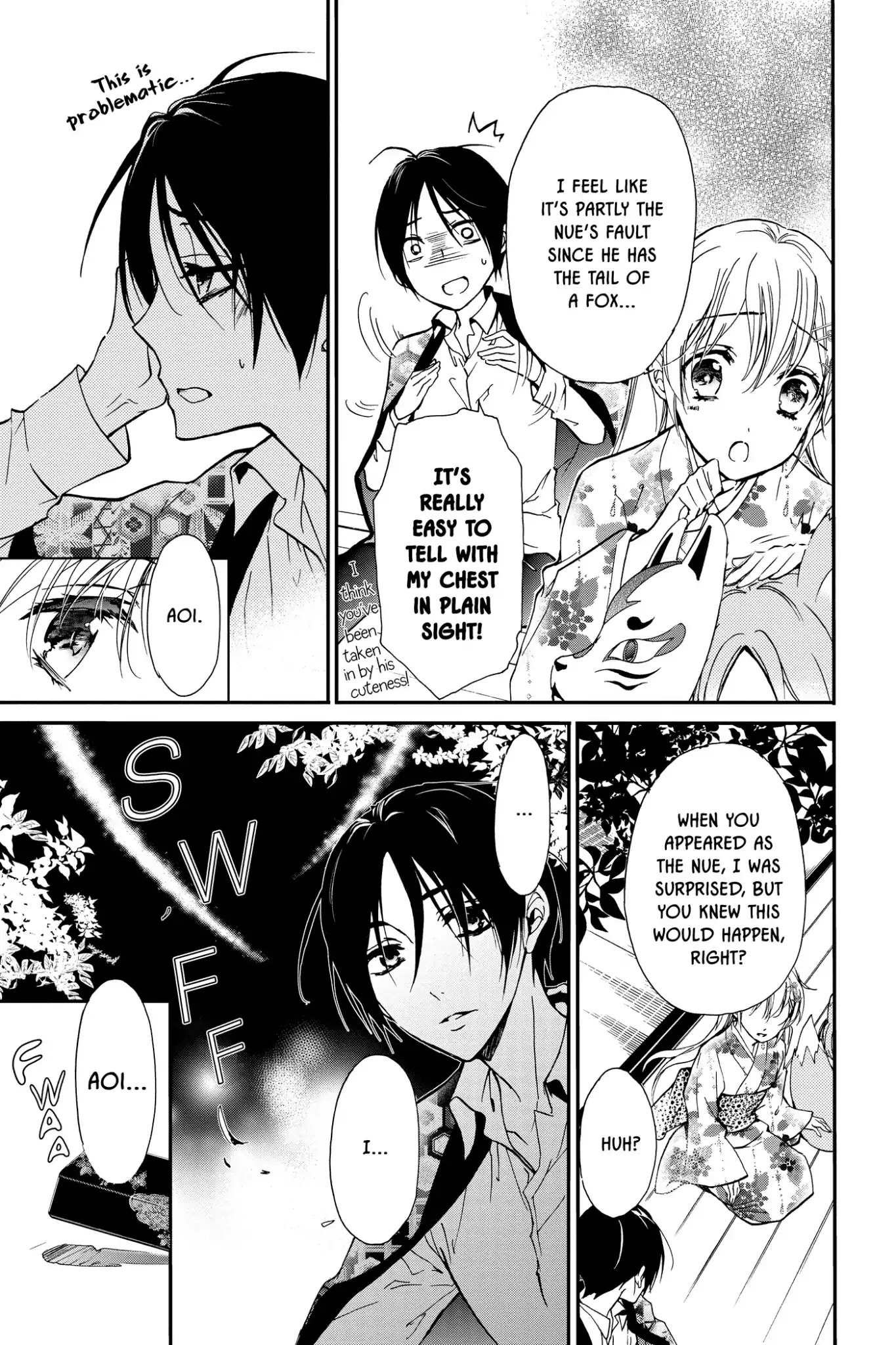 Momochi-san Chi no Ayakashi Ouji Chapter 15 page 34 - Chapter 15: A Treasure Trove of Surprises?!