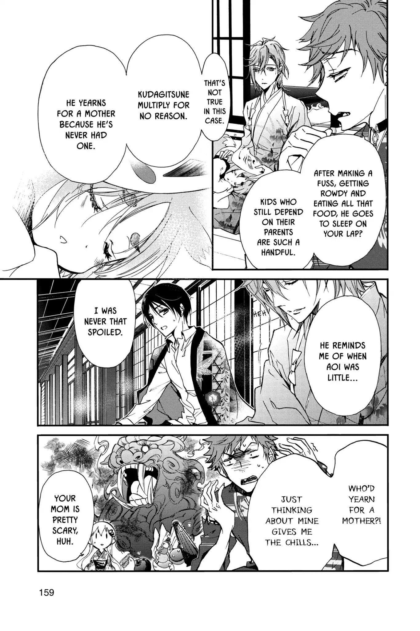 Momochi-san Chi no Ayakashi Ouji Chapter 15 page 38 - Chapter 15: A Treasure Trove of Surprises?!
