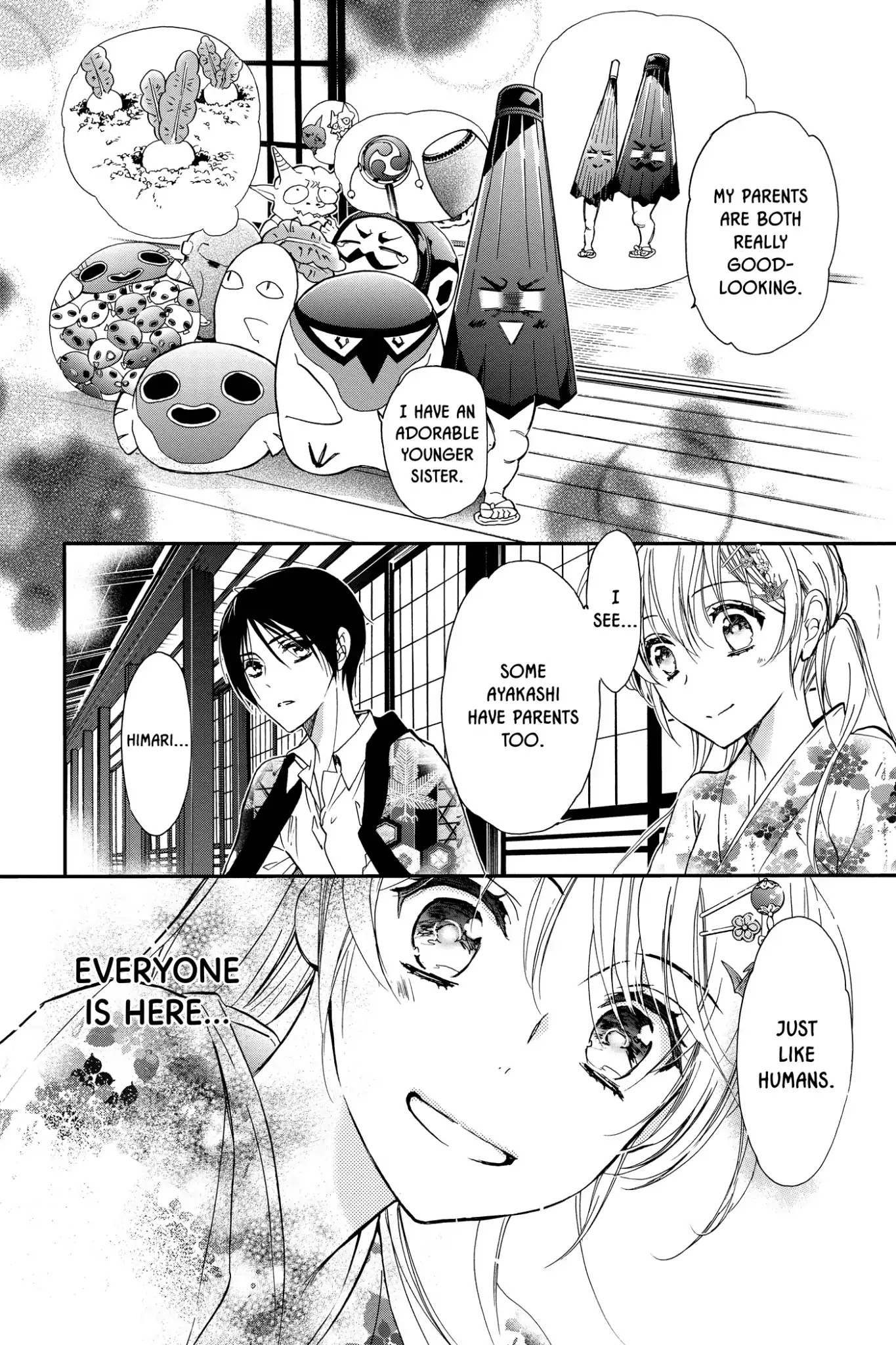 Momochi-san Chi no Ayakashi Ouji Chapter 15 page 39 - Chapter 15: A Treasure Trove of Surprises?!