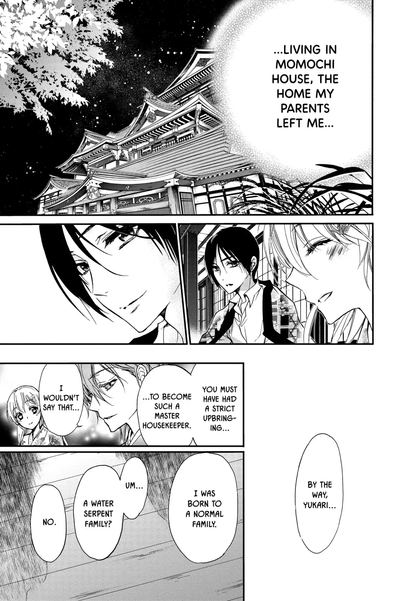 Momochi-san Chi no Ayakashi Ouji Chapter 15 page 40 - Chapter 15: A Treasure Trove of Surprises?!