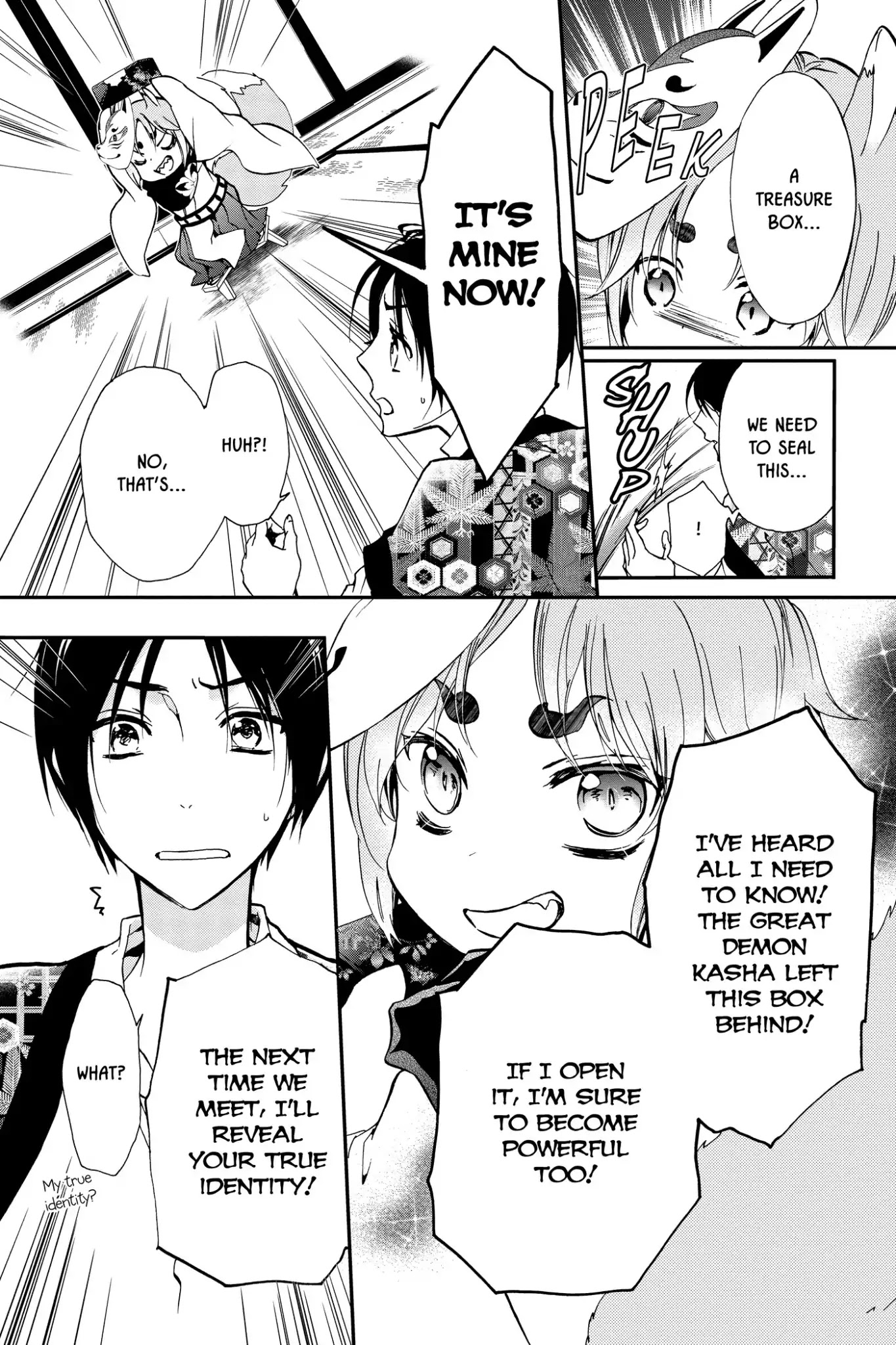 Momochi-san Chi no Ayakashi Ouji Chapter 15 page 9 - Chapter 15: A Treasure Trove of Surprises?!