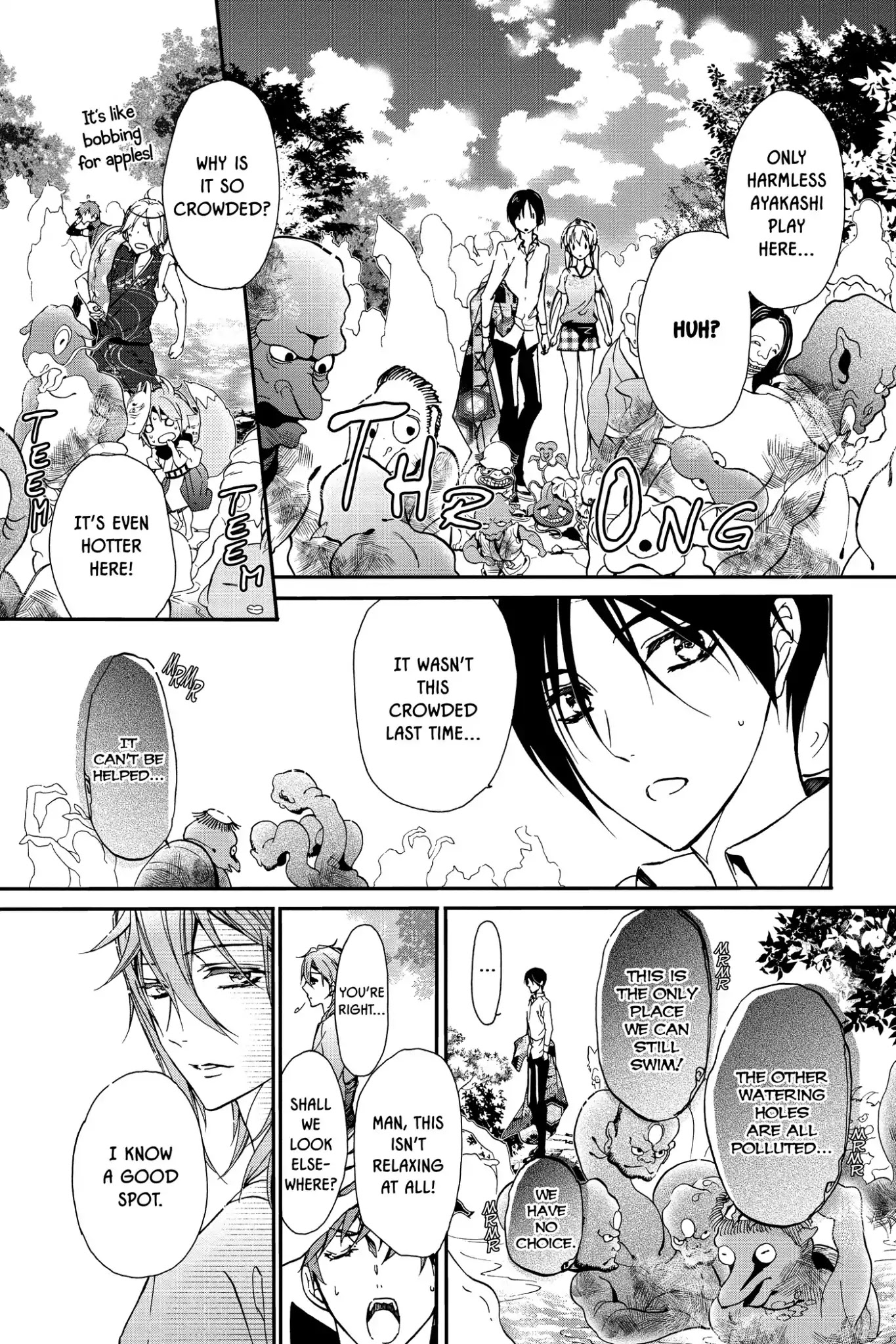Momochi-san Chi no Ayakashi Ouji Chapter 16 page 14 - Chapter 16: Ephemeral Waters of Past and Present: Part 1