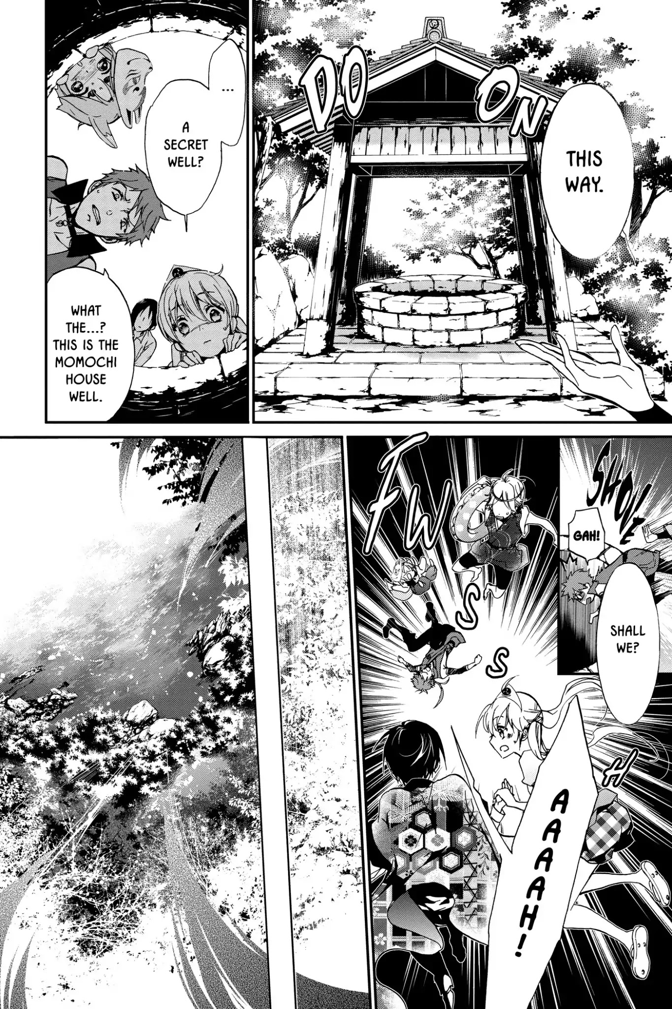 Momochi-san Chi no Ayakashi Ouji Chapter 16 page 15 - Chapter 16: Ephemeral Waters of Past and Present: Part 1