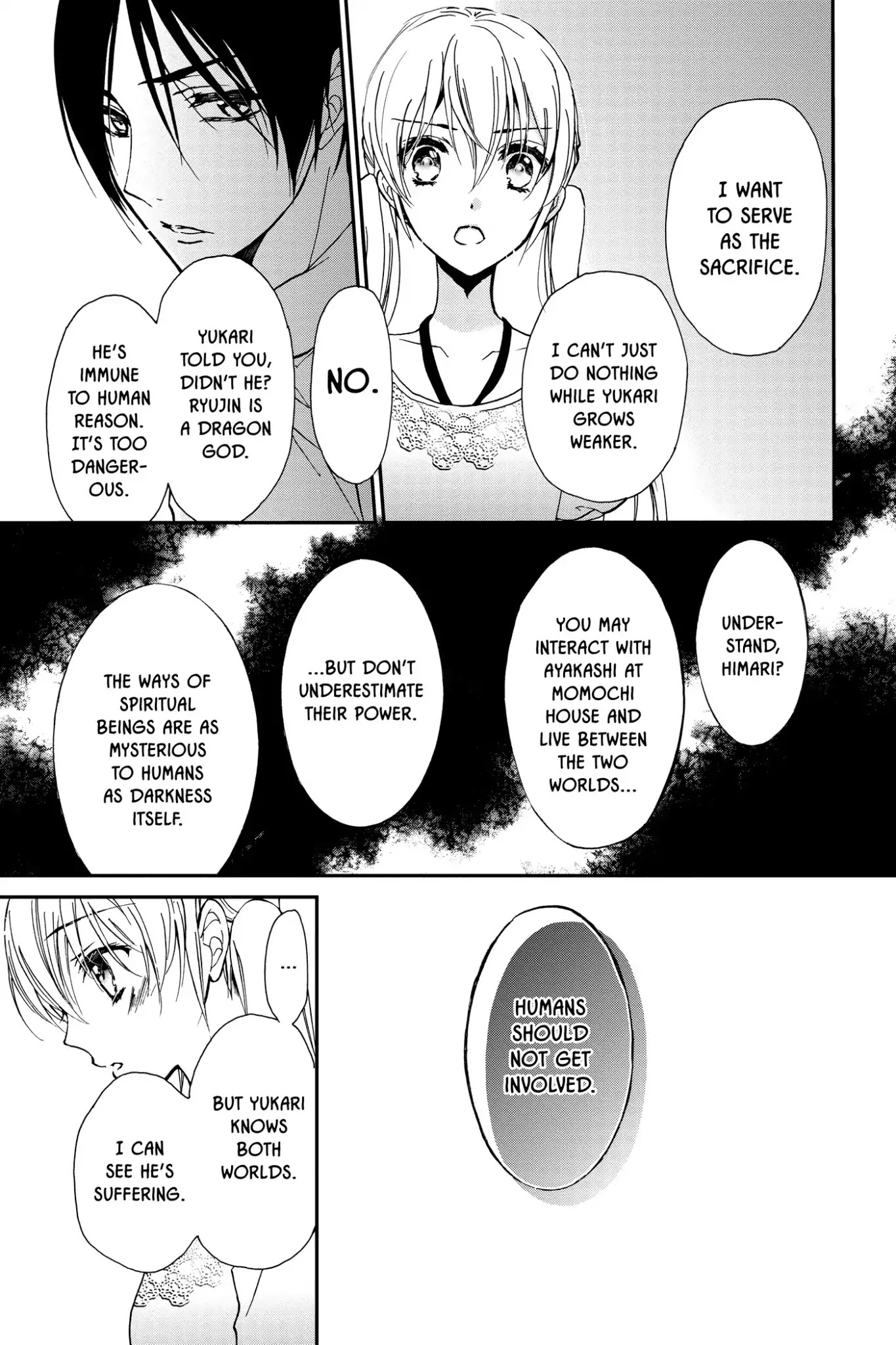Momochi-san Chi no Ayakashi Ouji Chapter 16 page 30 - Chapter 16: Ephemeral Waters of Past and Present: Part 1