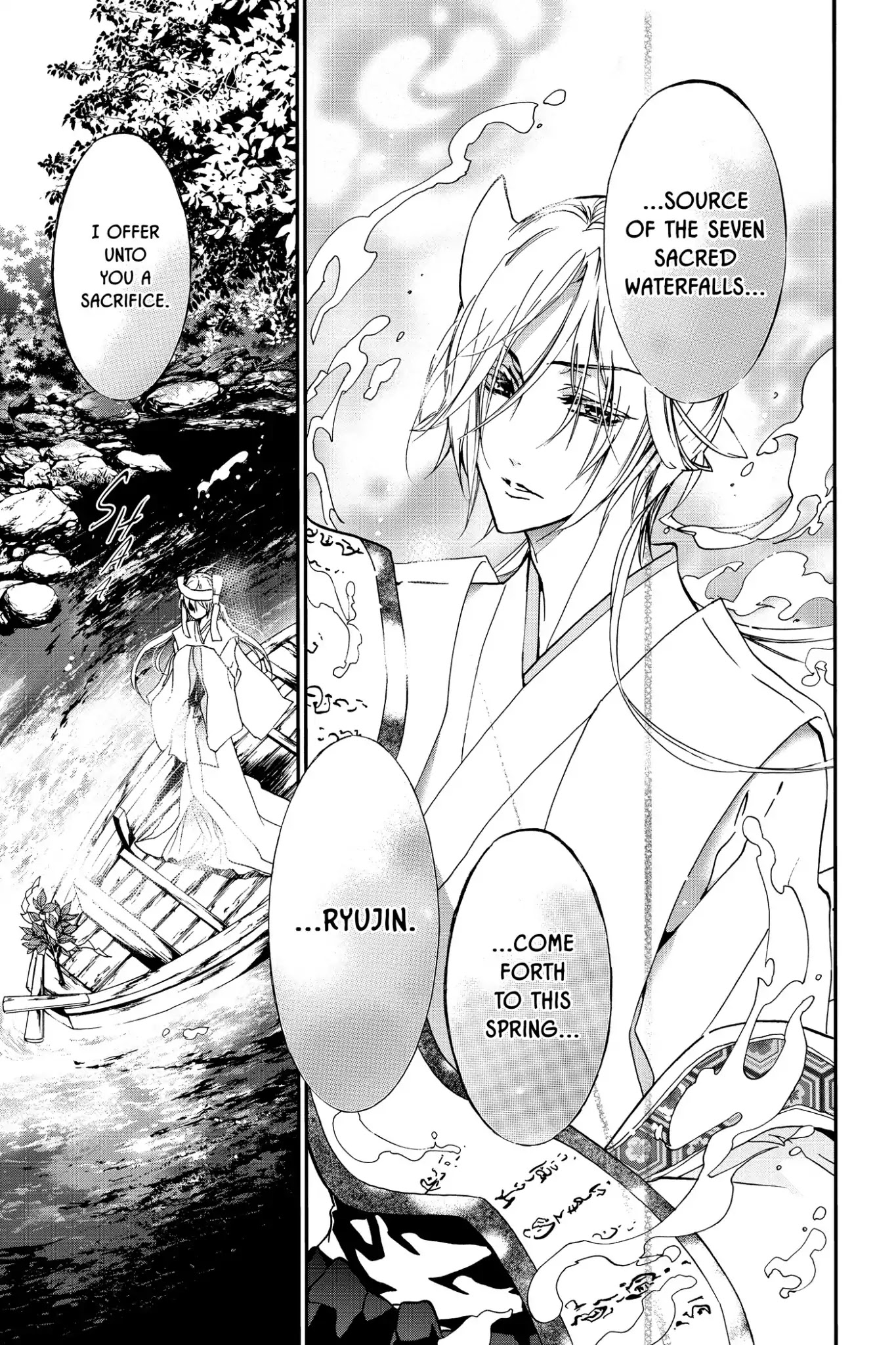 Momochi-san Chi no Ayakashi Ouji Chapter 16 page 36 - Chapter 16: Ephemeral Waters of Past and Present: Part 1