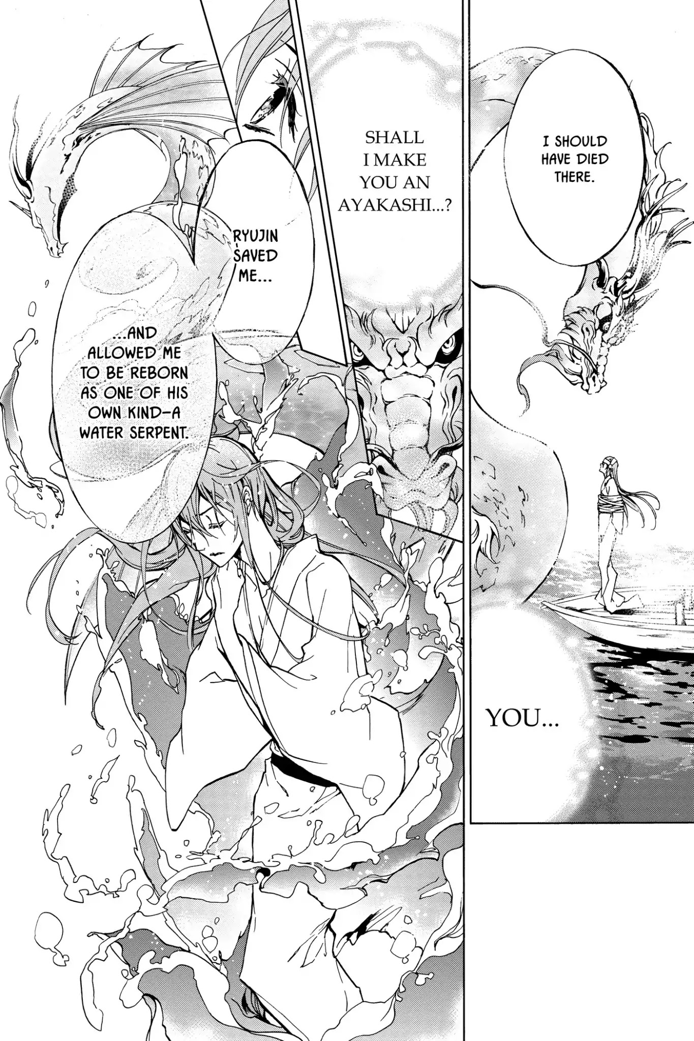 Momochi-san Chi no Ayakashi Ouji Chapter 17 page 20 - Chapter 17: Ephemeral Waters of Past and Present: Part 2