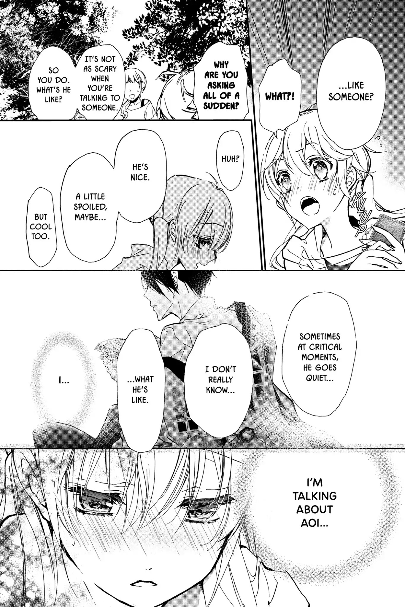 Momochi-san Chi no Ayakashi Ouji Chapter 18 page 17 - Chapter 18: Enjoying the Cool Evening Breeze?! A Scare Dare