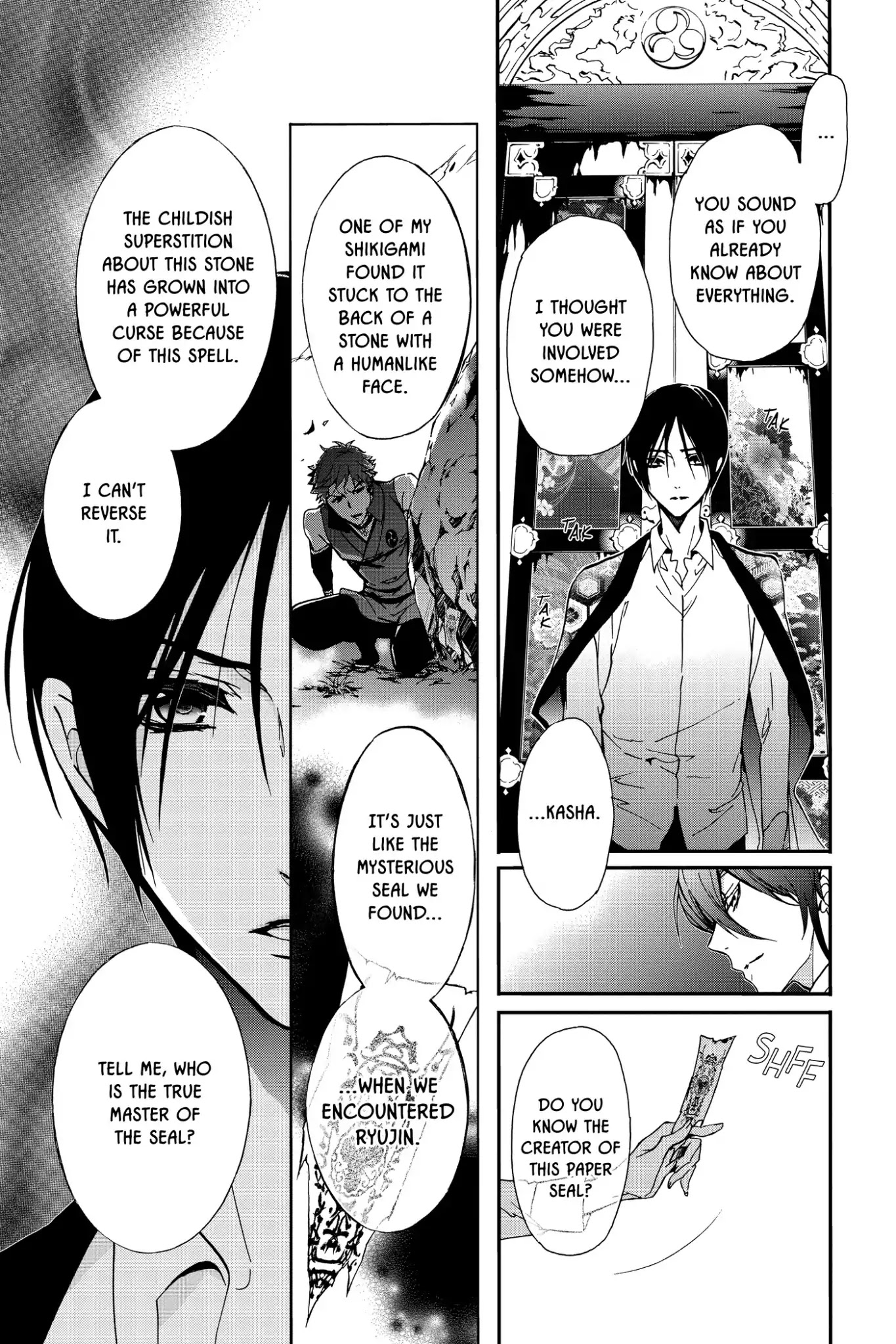 Momochi-san Chi no Ayakashi Ouji Chapter 19 page 15 - Chapter 19: Jealousy and Love