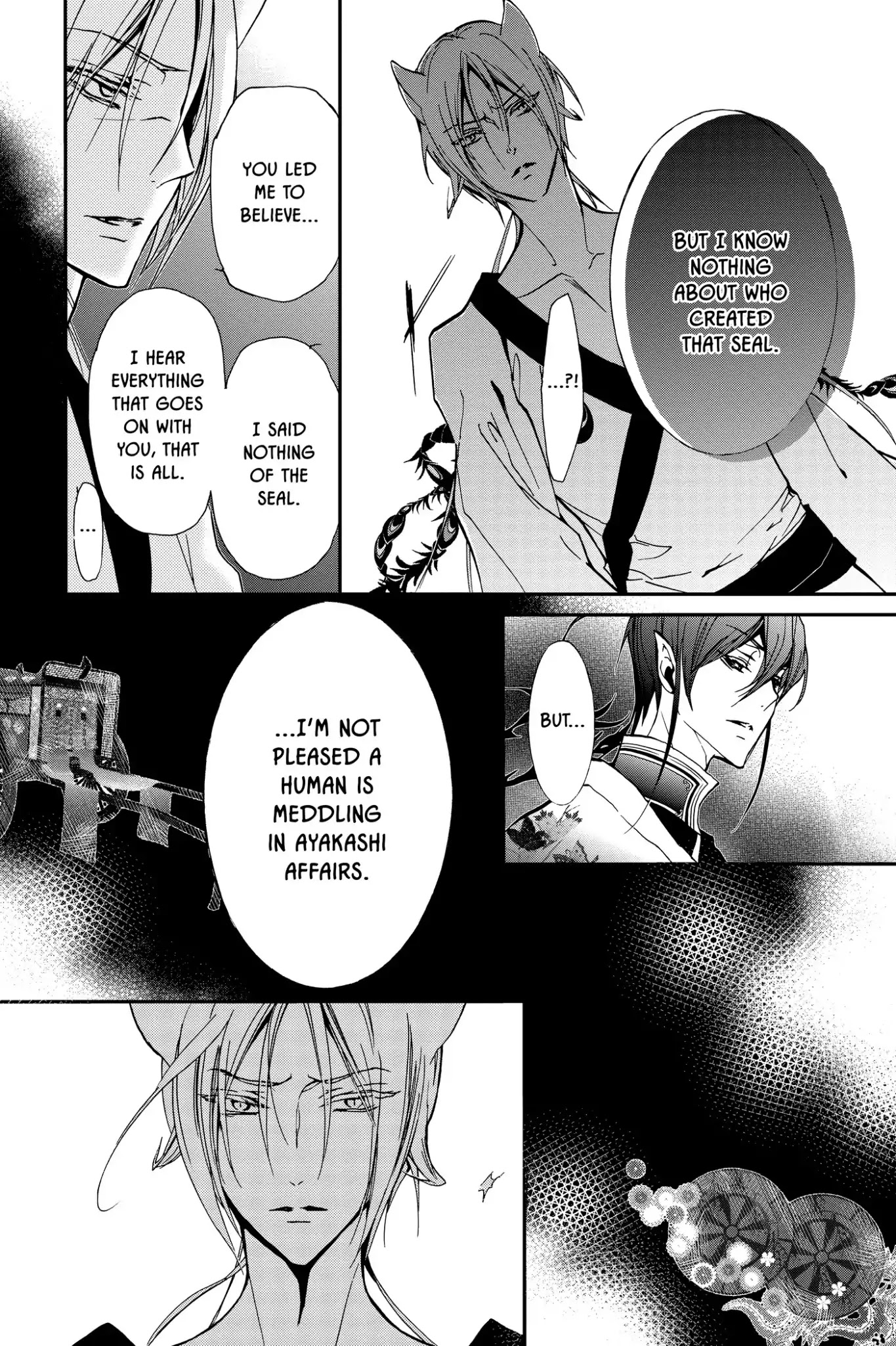 Momochi-san Chi no Ayakashi Ouji Chapter 19 page 25 - Chapter 19: Jealousy and Love