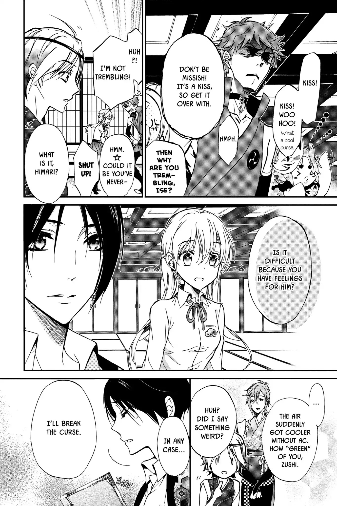 Momochi-san Chi no Ayakashi Ouji Chapter 19 page 4 - Chapter 19: Jealousy and Love